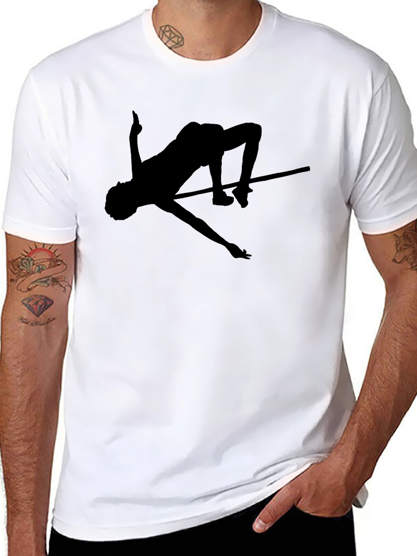High Jump Silhouette Black T-Shirt