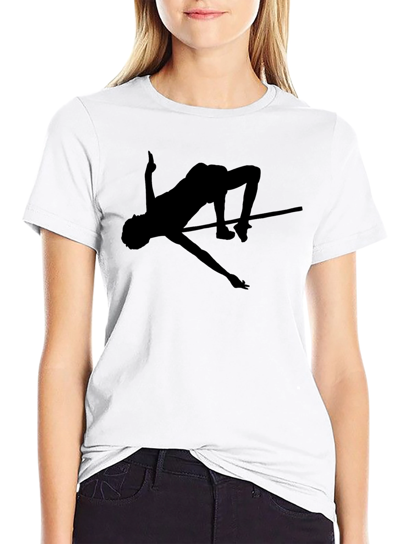 High Jump Silhouette Black T-Shirt