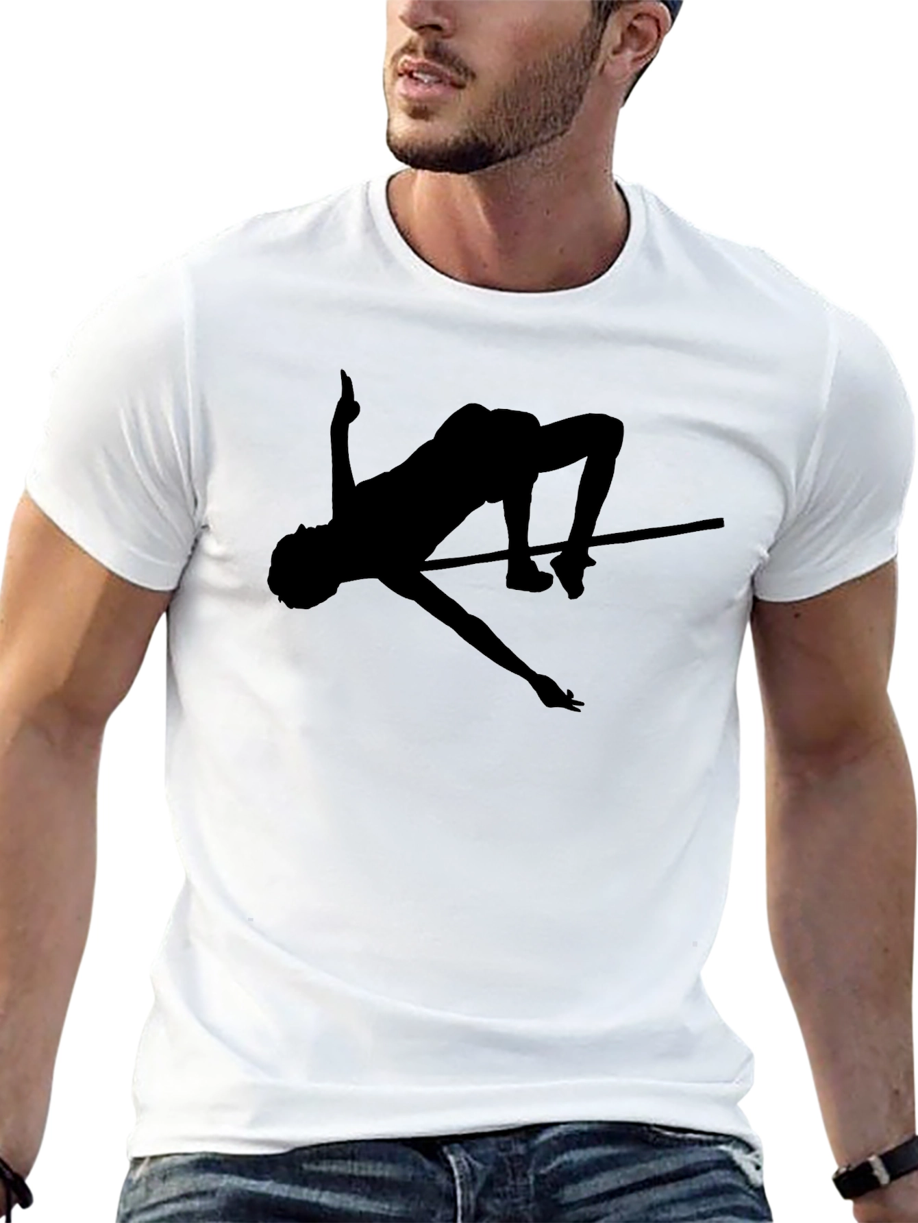 High Jump Silhouette Black T-Shirt