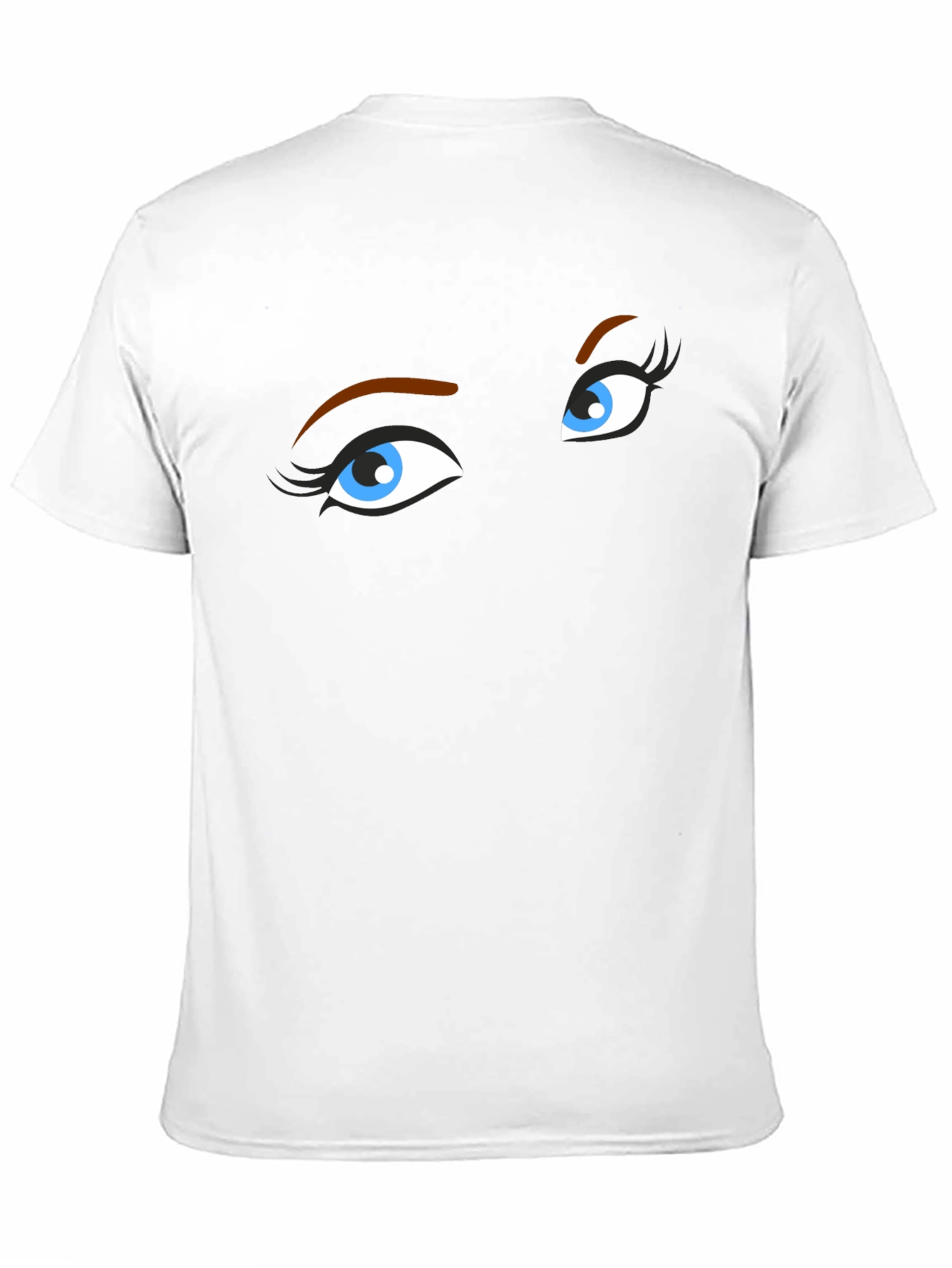 Mysterious Eyes Black T-Shirt