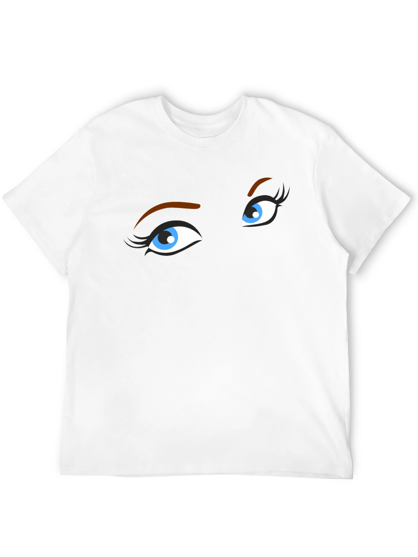 Mysterious Eyes Black T-Shirt