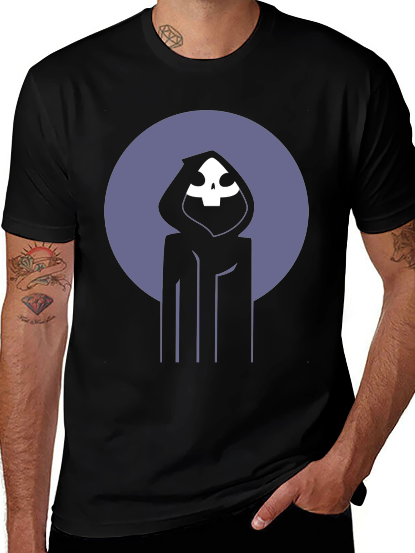 Grim Reaper T-Shirt: Dark Humor Graphic Tee