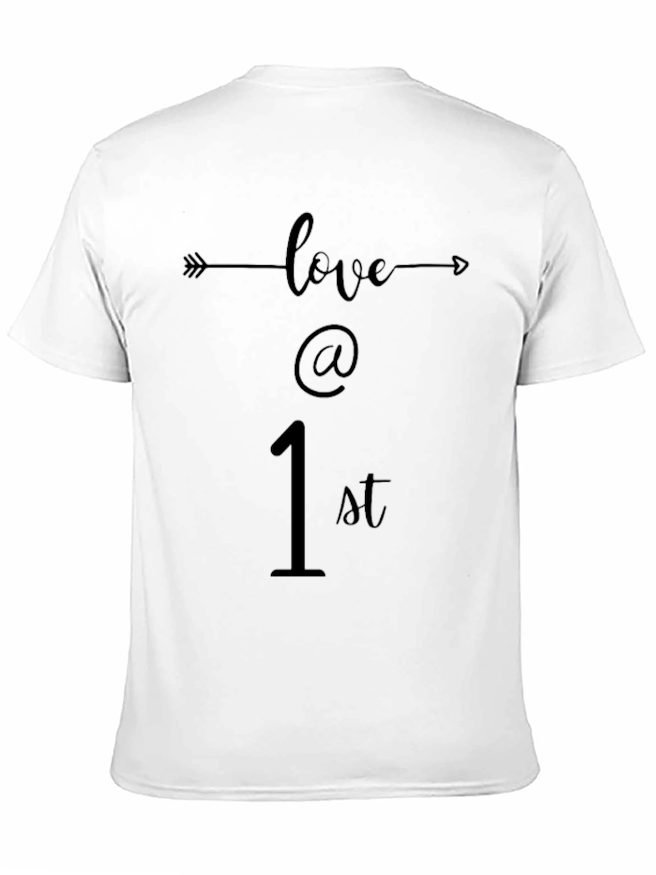 Love at 1st Sight Graphic Tee - Black