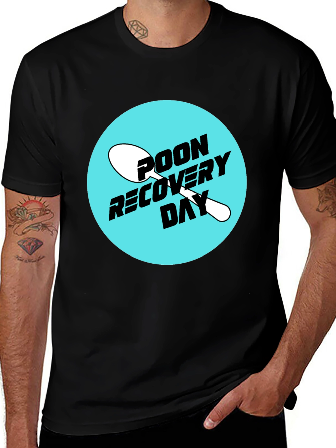 Poon Recovery Day T-Shirt - Humorous Graphic Tee