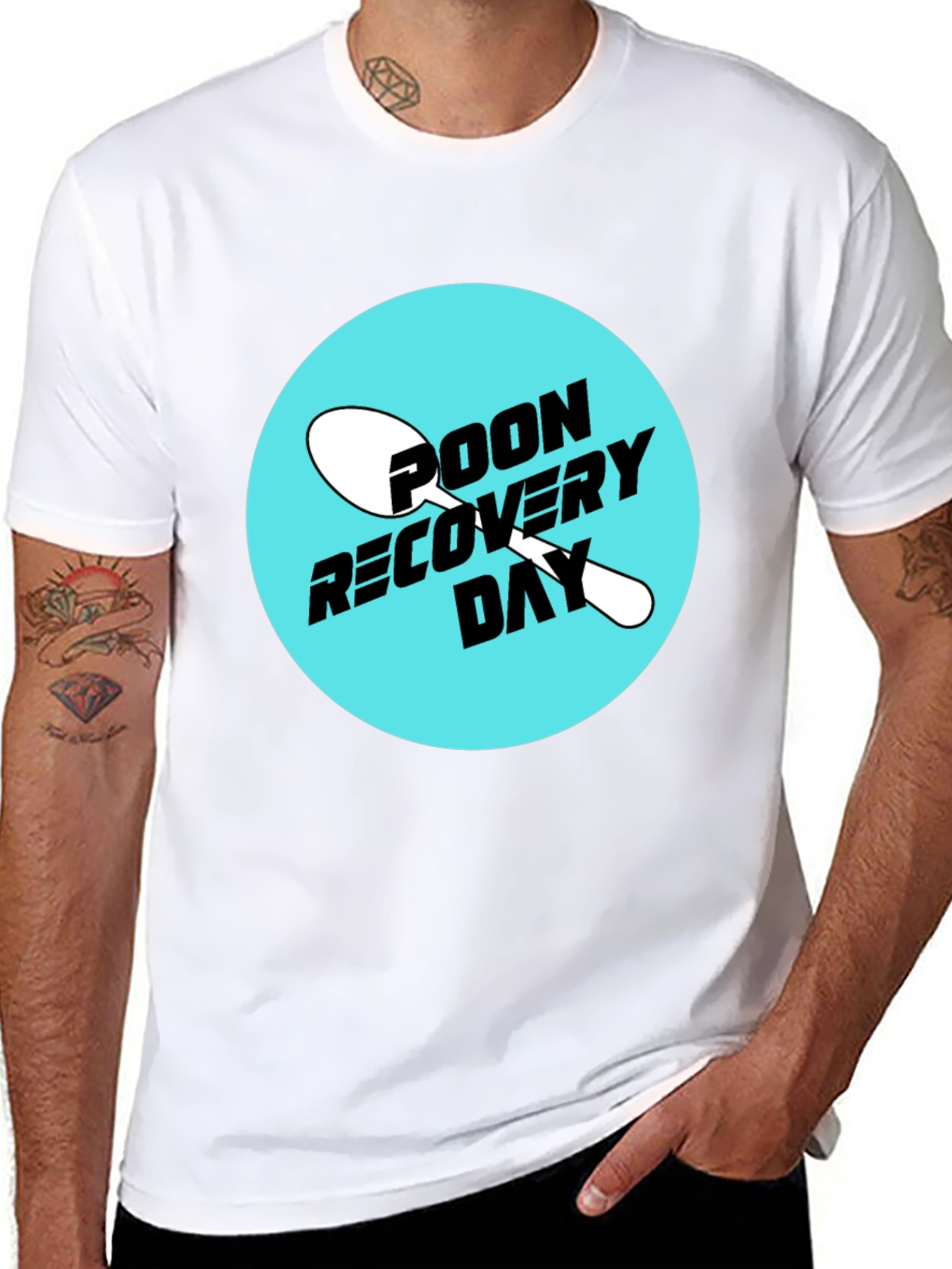 Poon Recovery Day T-Shirt - Humorous Graphic Tee