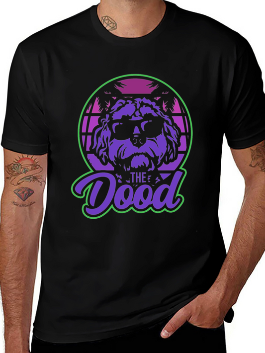 The Dood T-Shirt - Retro Style Dog Design