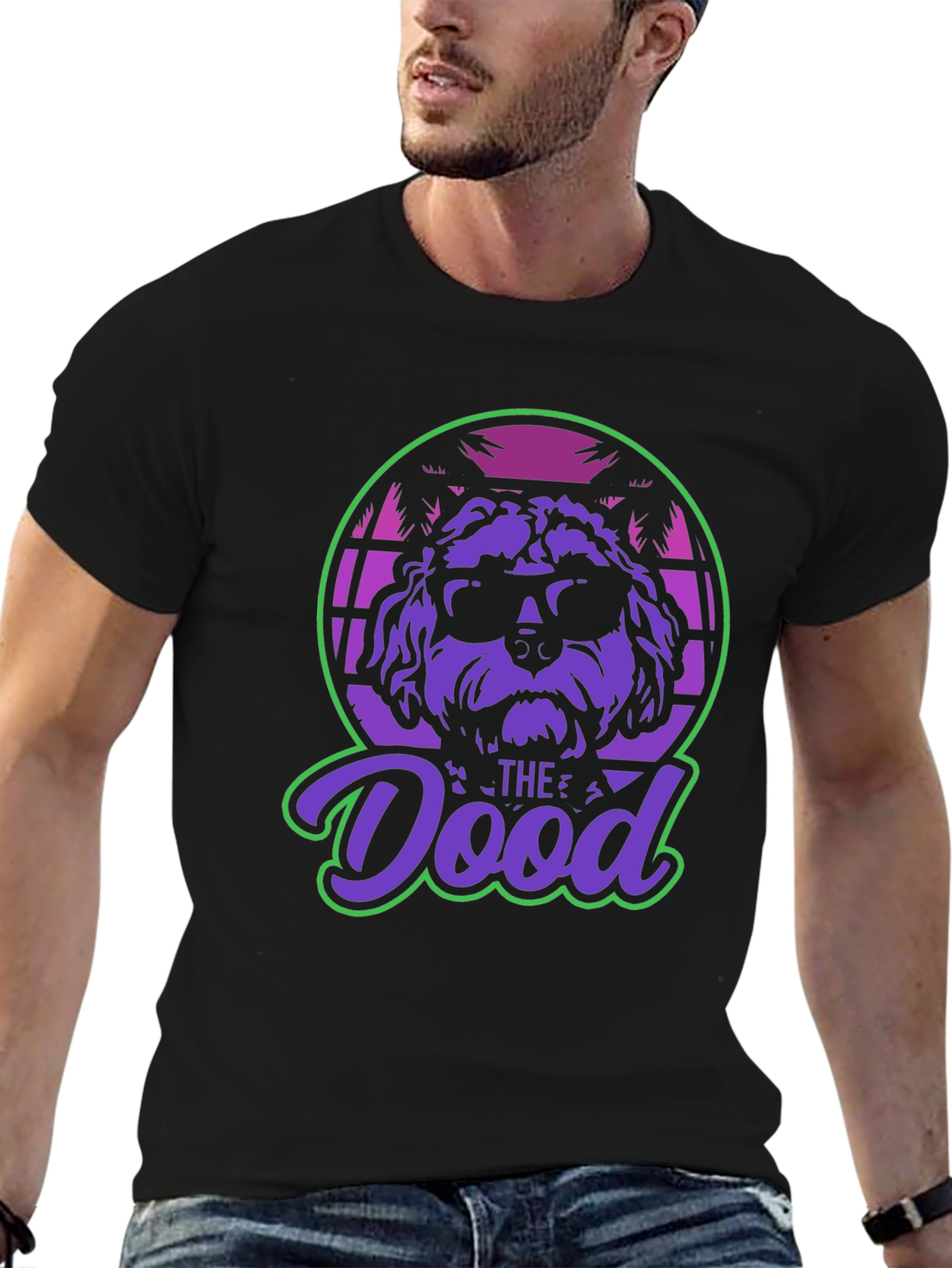 The Dood T-Shirt - Retro Style Dog Design