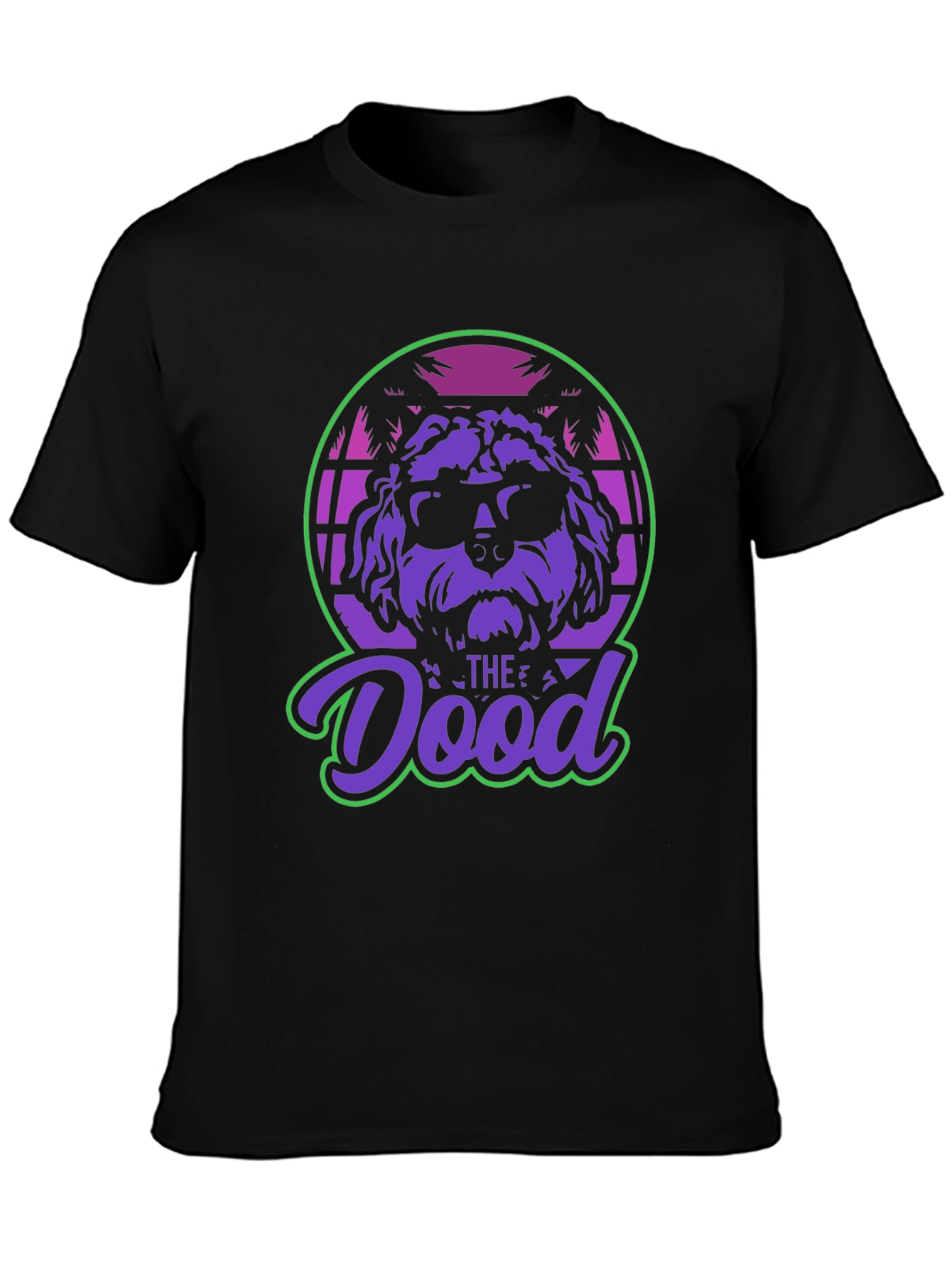 The Dood T-Shirt - Retro Style Dog Design