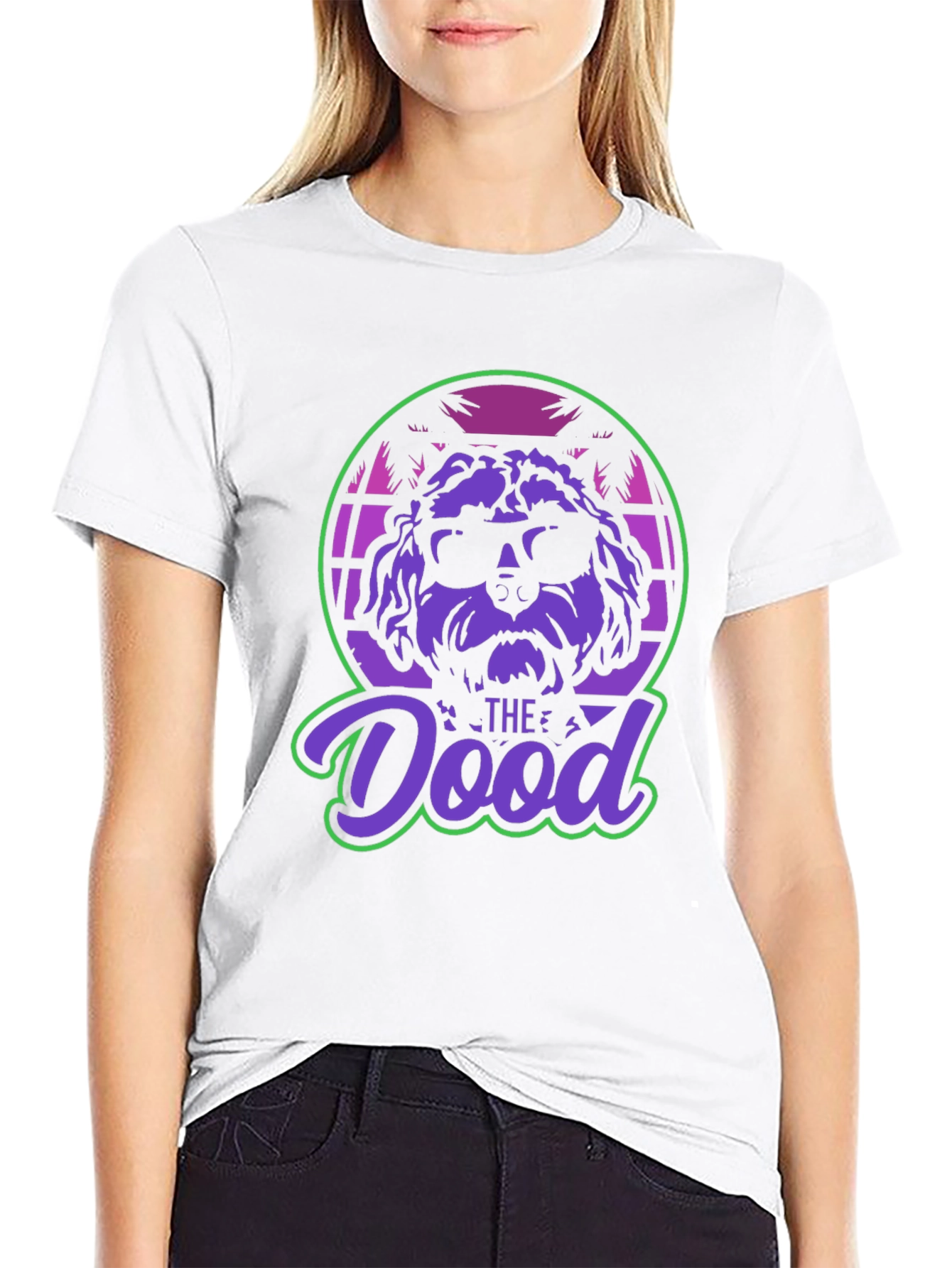 The Dood T-Shirt - Retro Style Dog Design