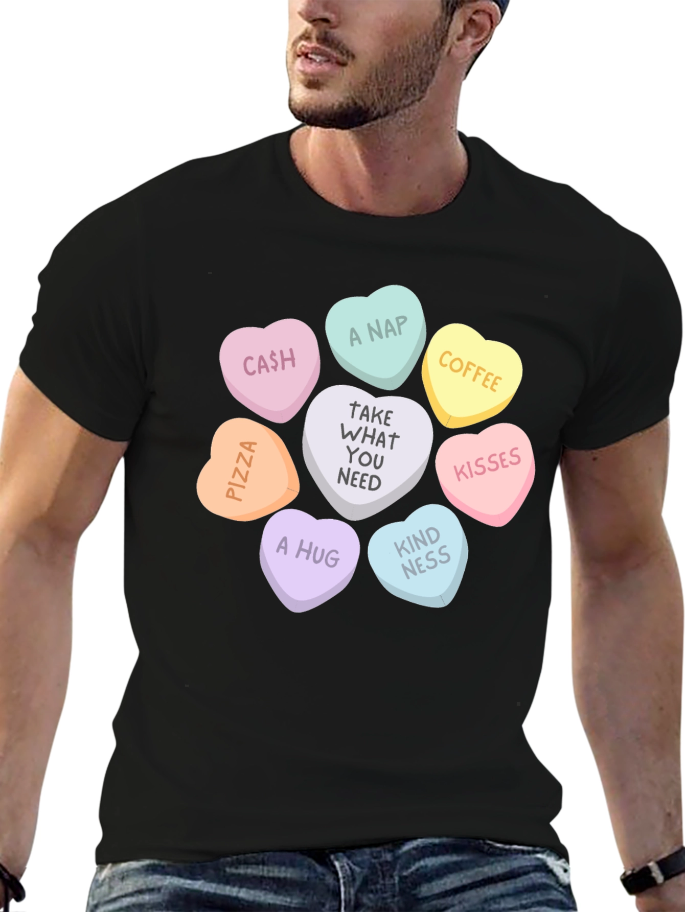 Candy Heart Tee - Take What You Need T-Shirt