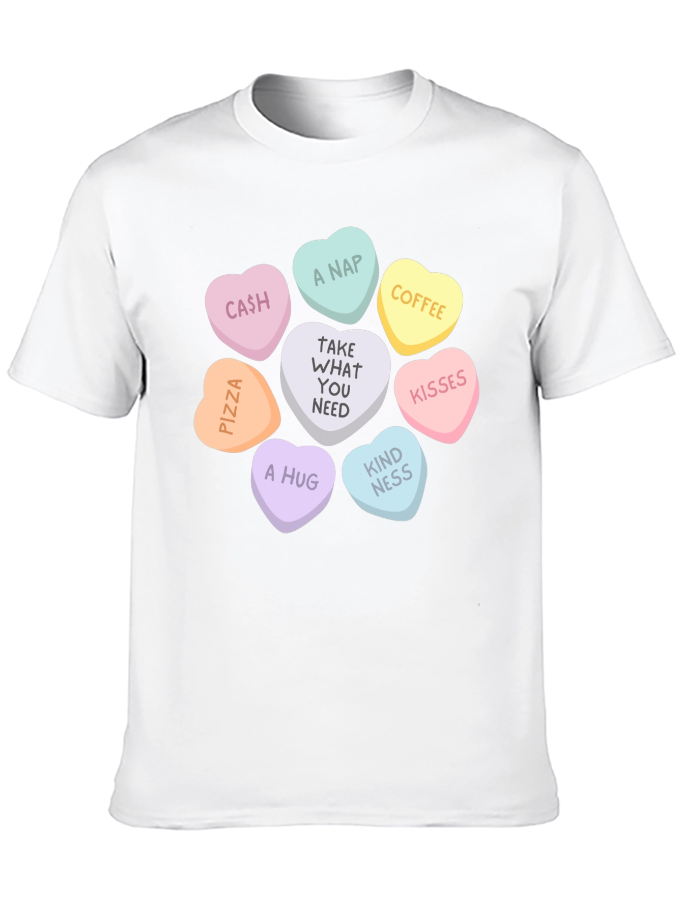 Candy Heart Tee - Take What You Need T-Shirt
