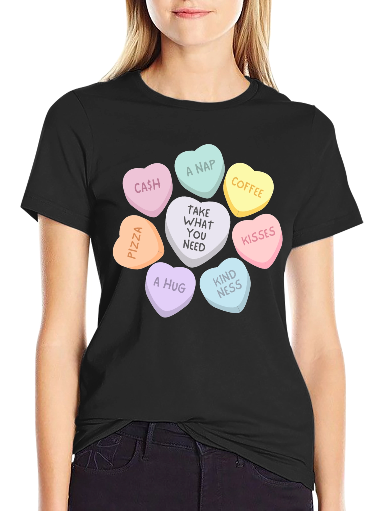 Candy Heart Tee - Take What You Need T-Shirt