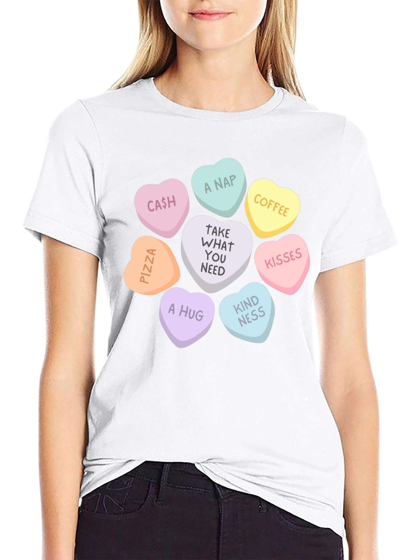 Candy Heart Tee - Take What You Need T-Shirt