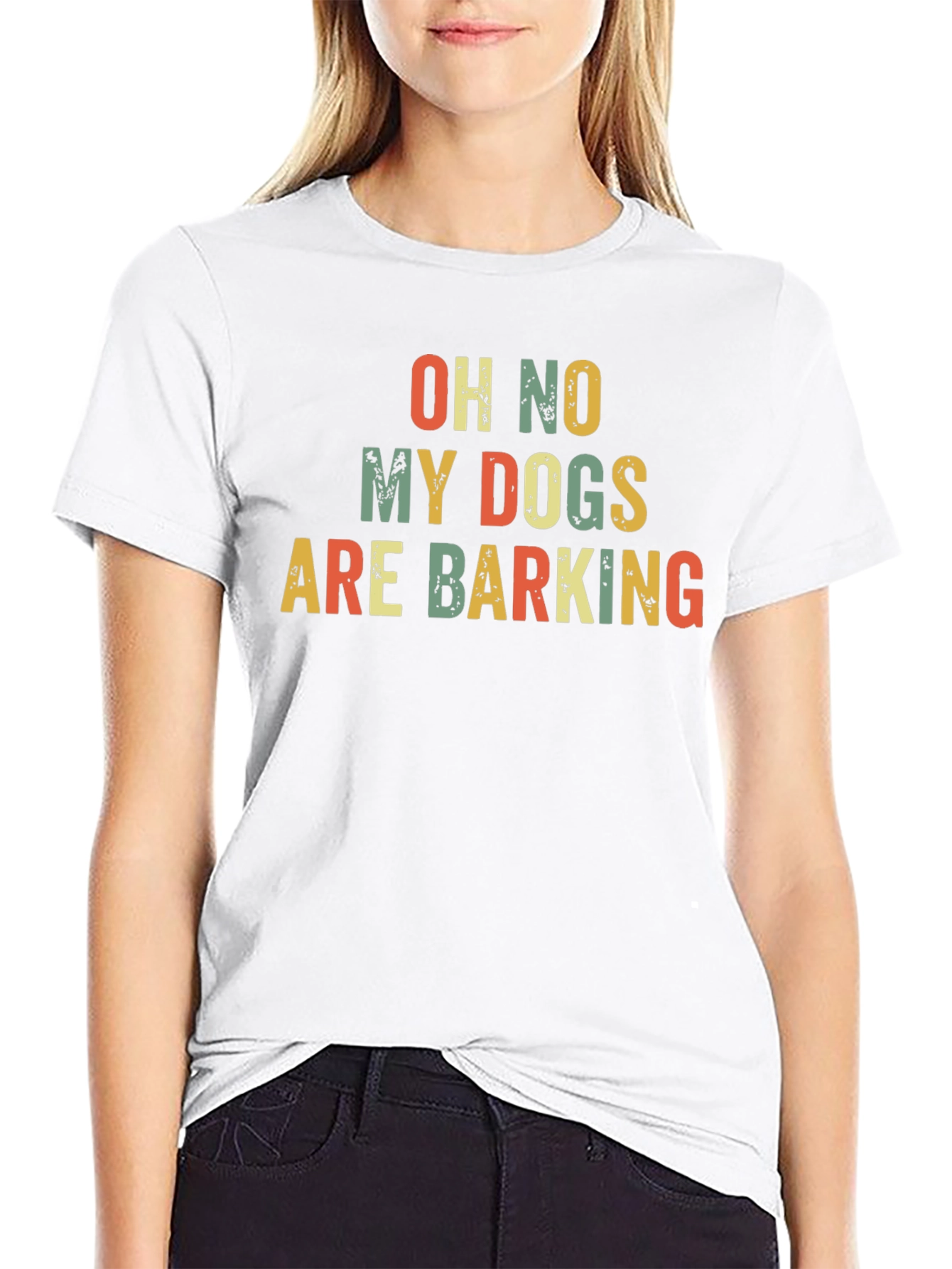 Oh No My Dogs Are Barking T-Shirt