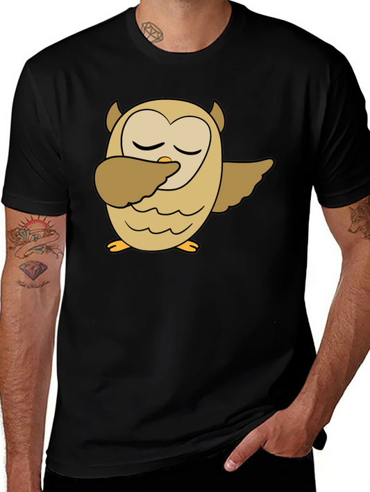 Owl Dab Black T-Shirt