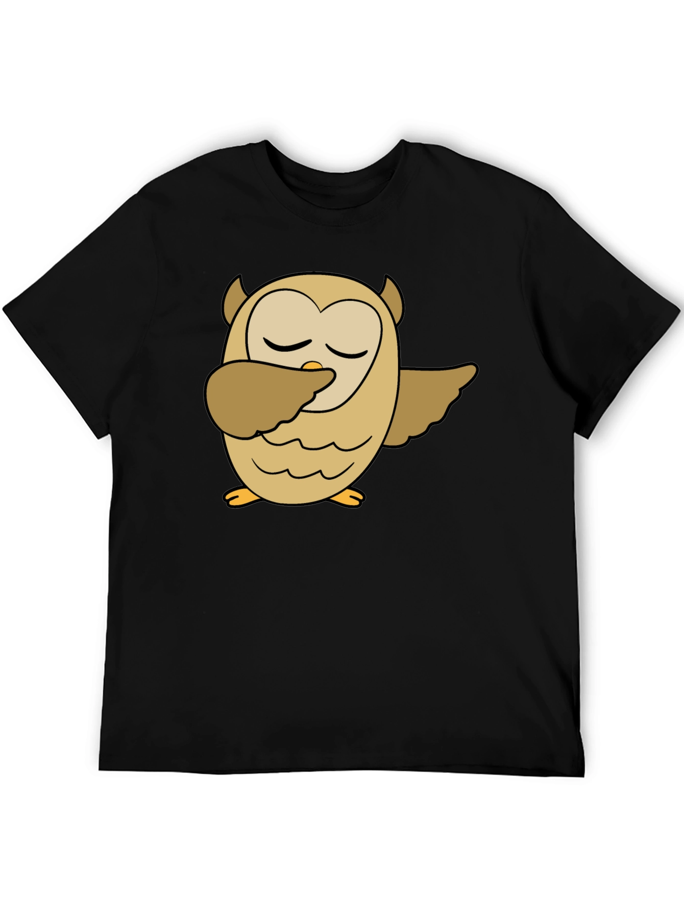 Owl Dab Black T-Shirt