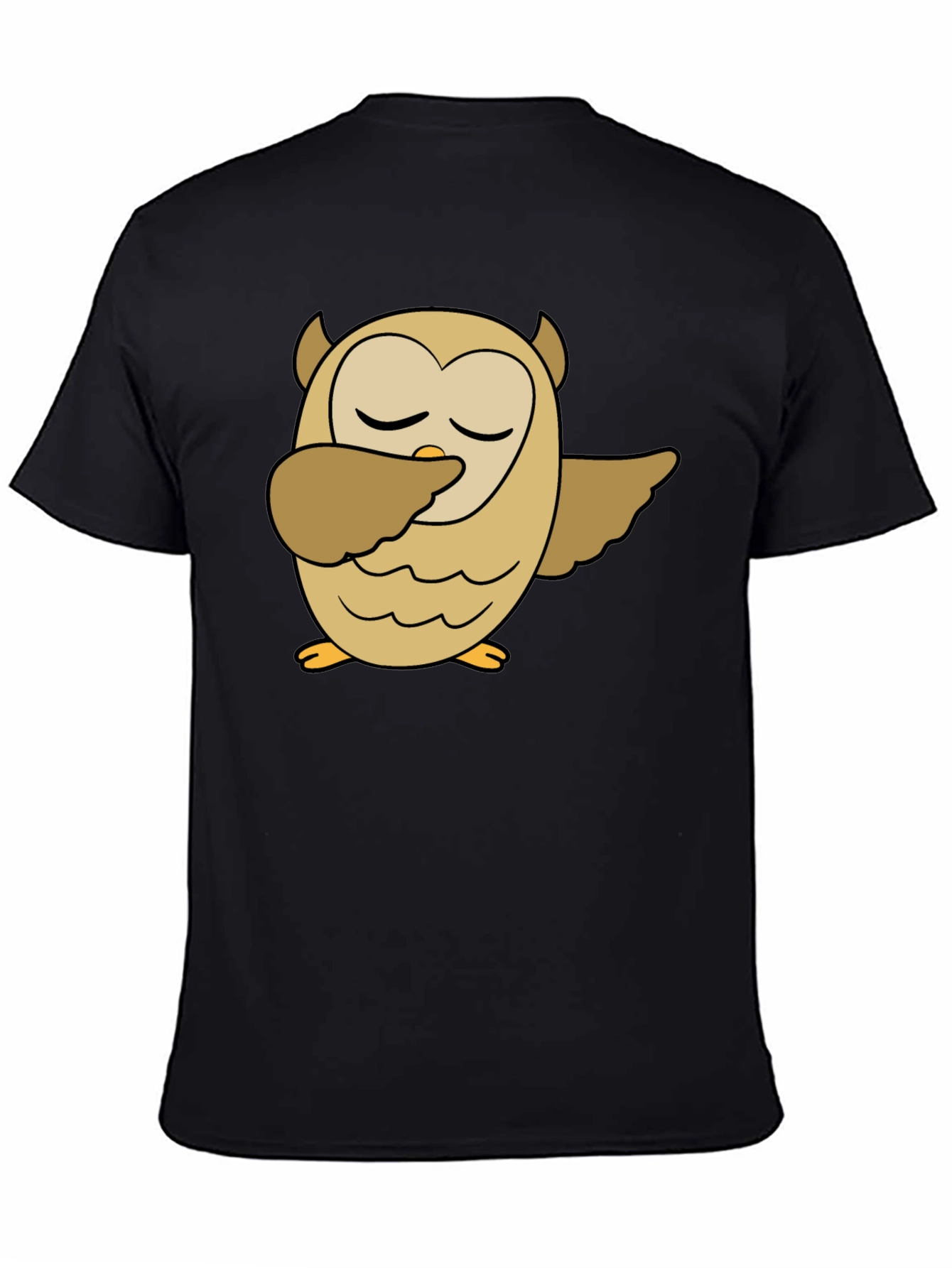 Owl Dab Black T-Shirt