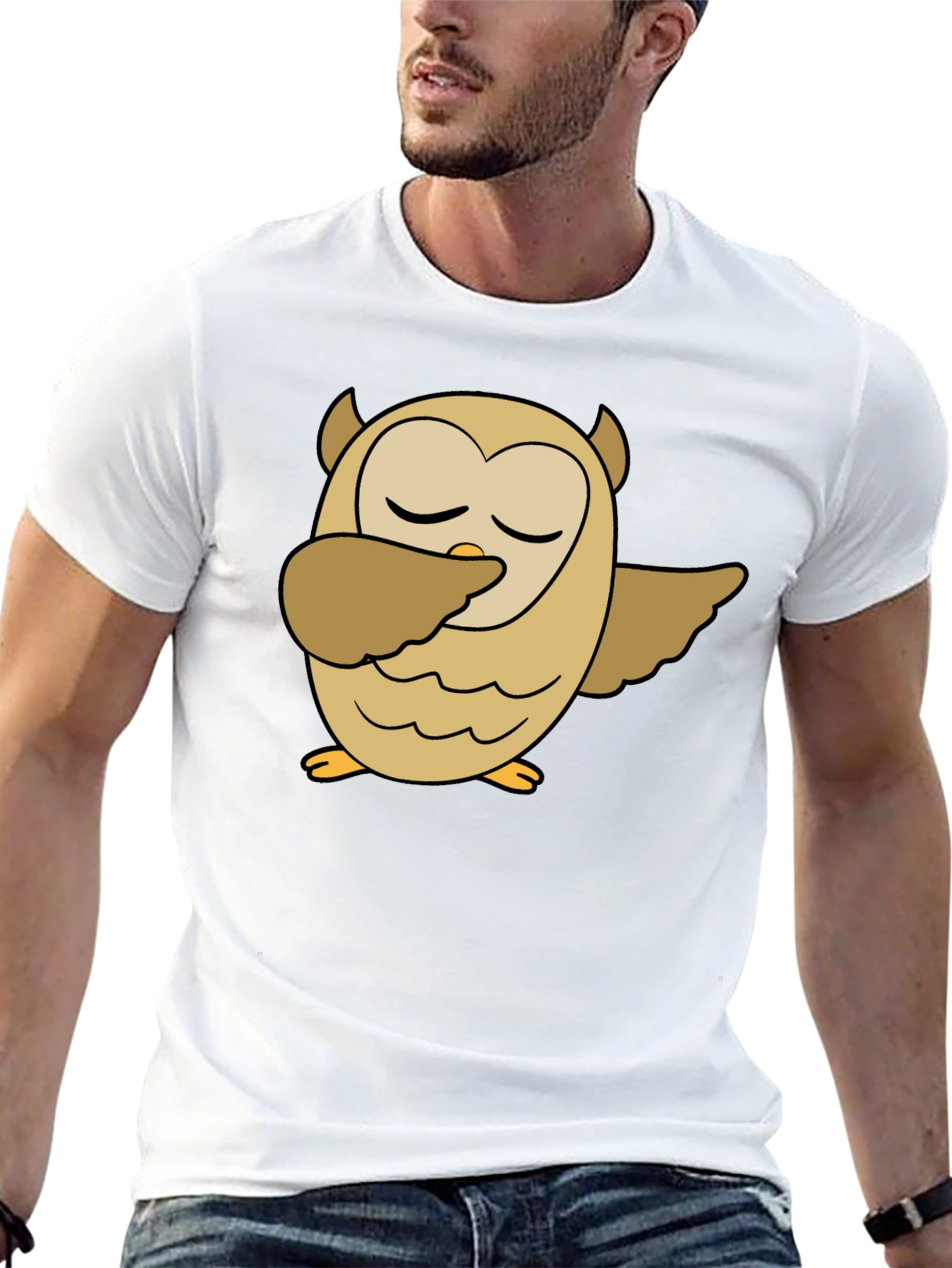 Owl Dab Black T-Shirt