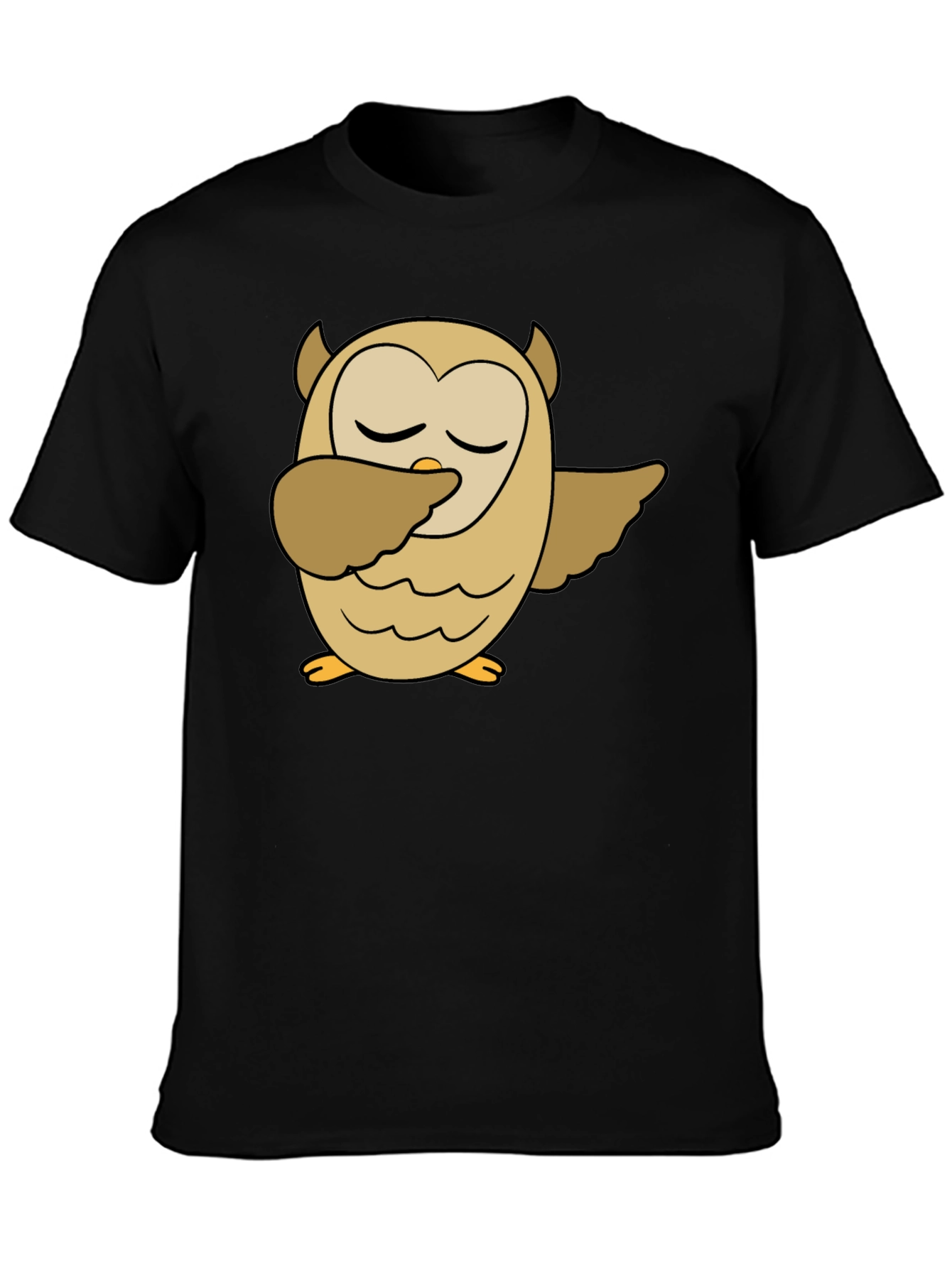 Owl Dab Black T-Shirt