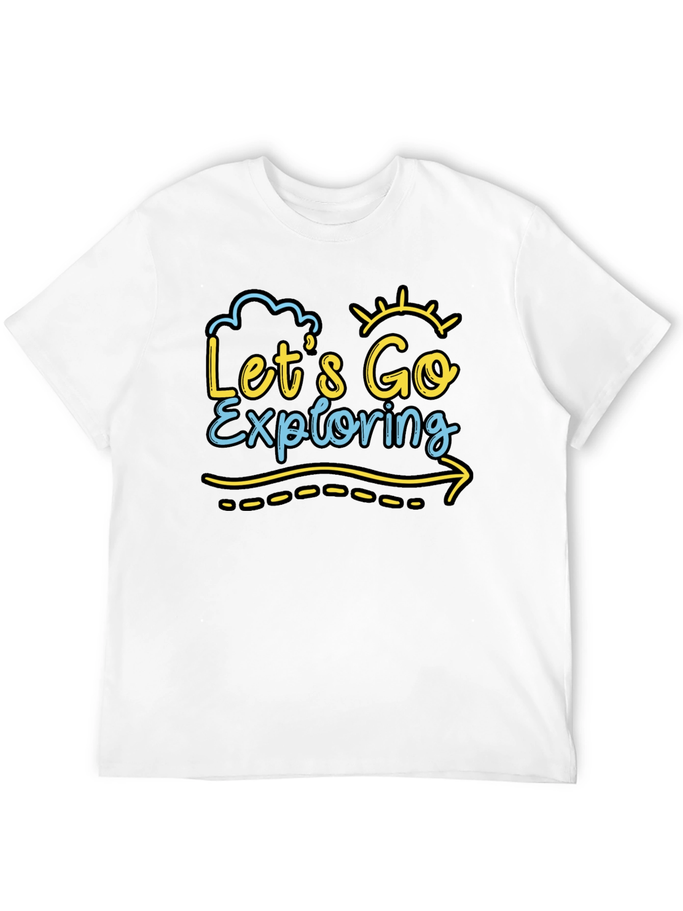 Lets Go Exploring Graphic T-Shirt
