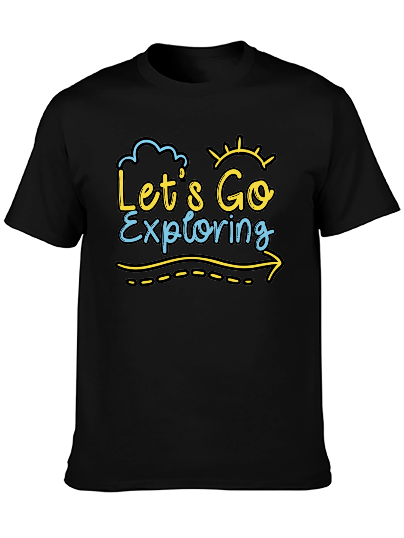 Lets Go Exploring Graphic T-Shirt