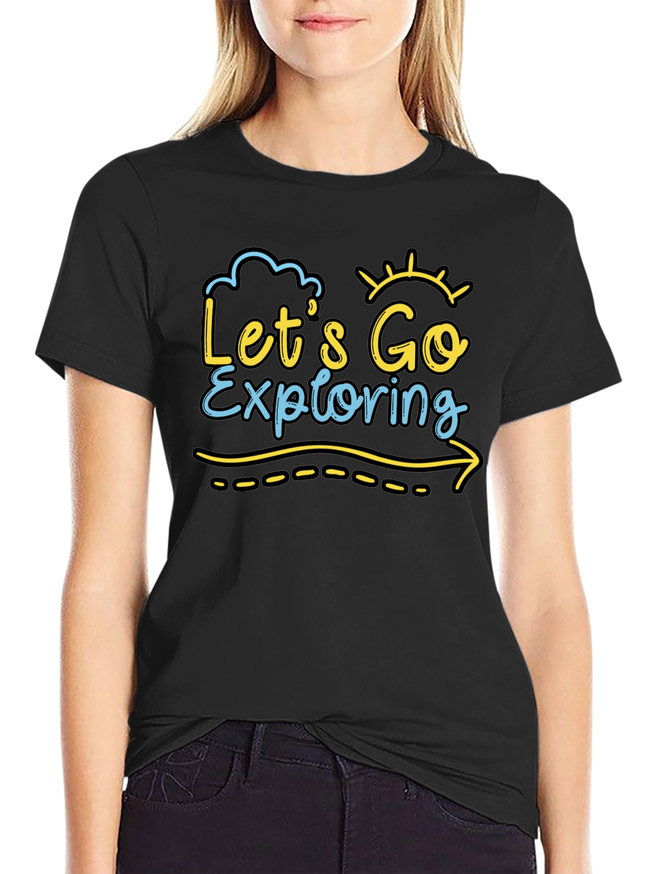 Lets Go Exploring Graphic T-Shirt