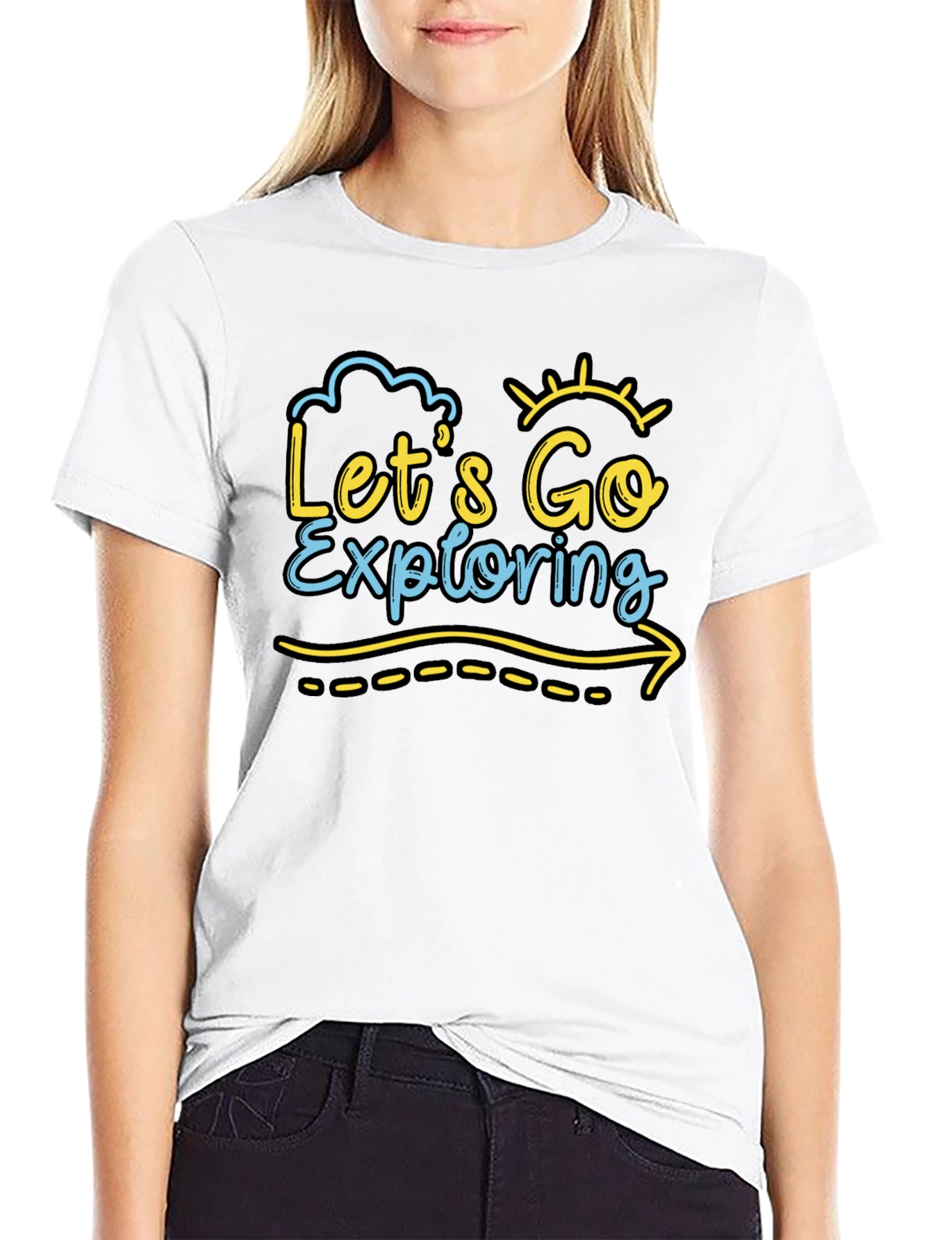 Lets Go Exploring Graphic T-Shirt