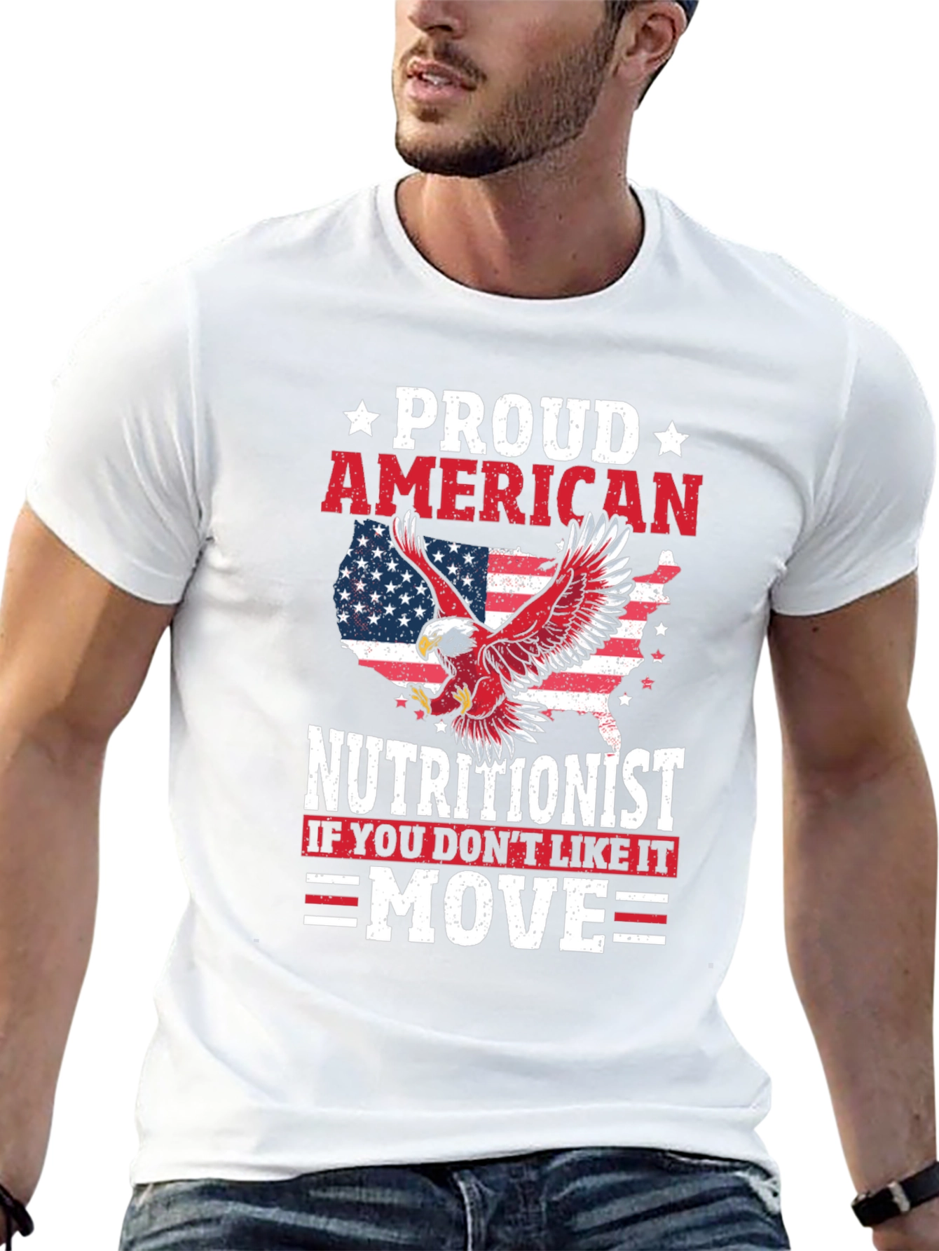 Proud American Nutritionist T-Shirt
