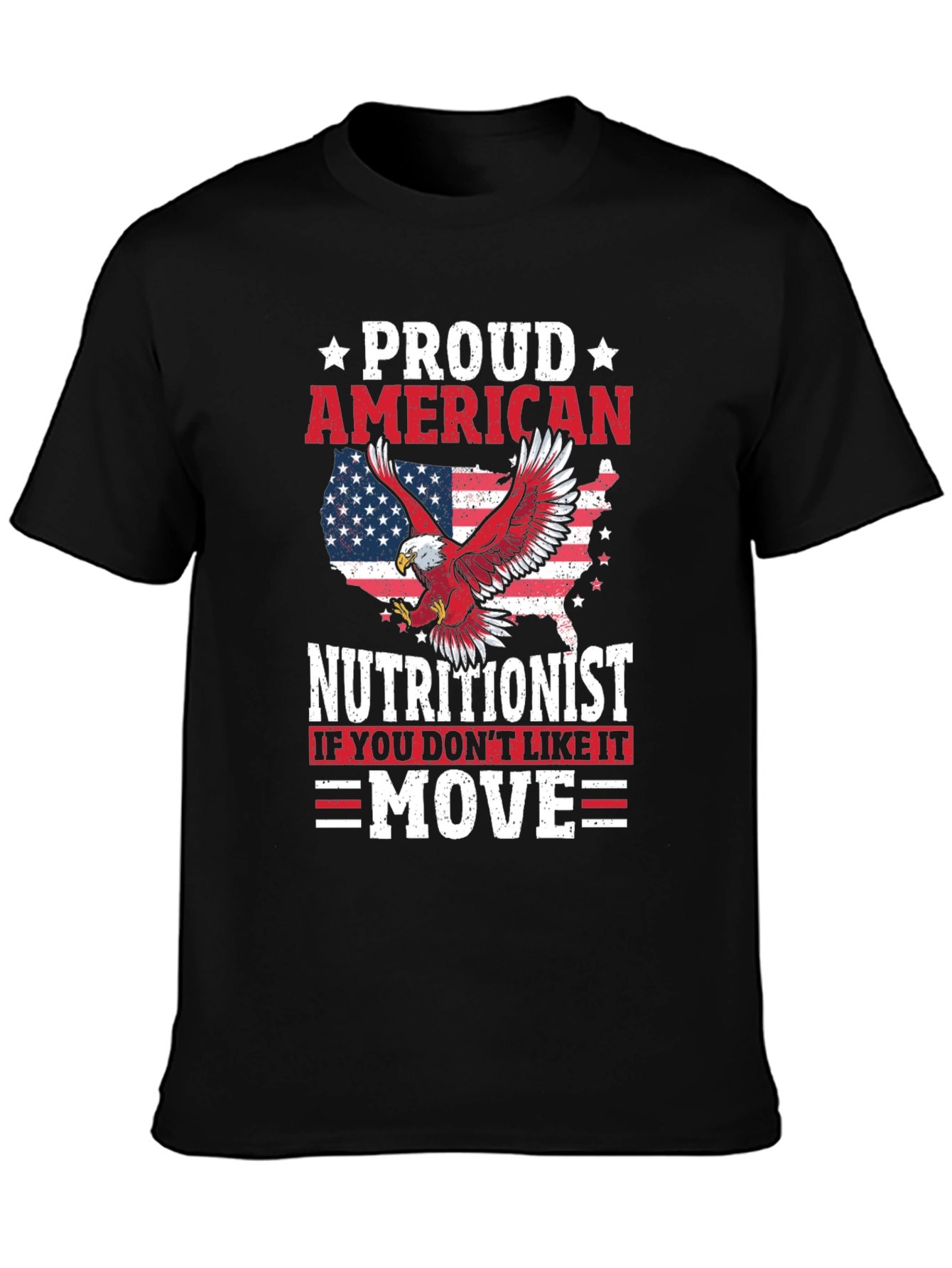 Proud American Nutritionist T-Shirt