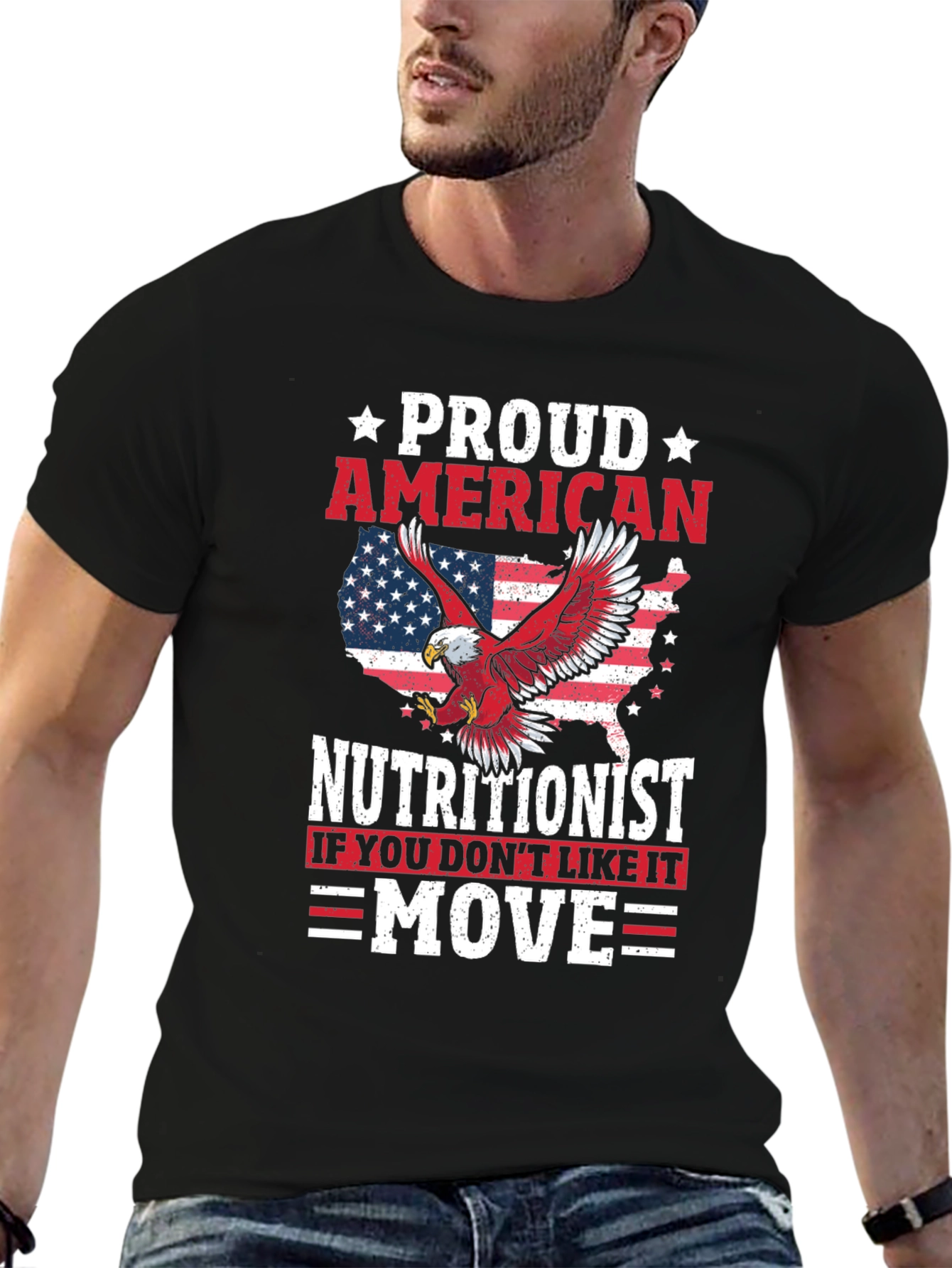 Proud American Nutritionist T-Shirt