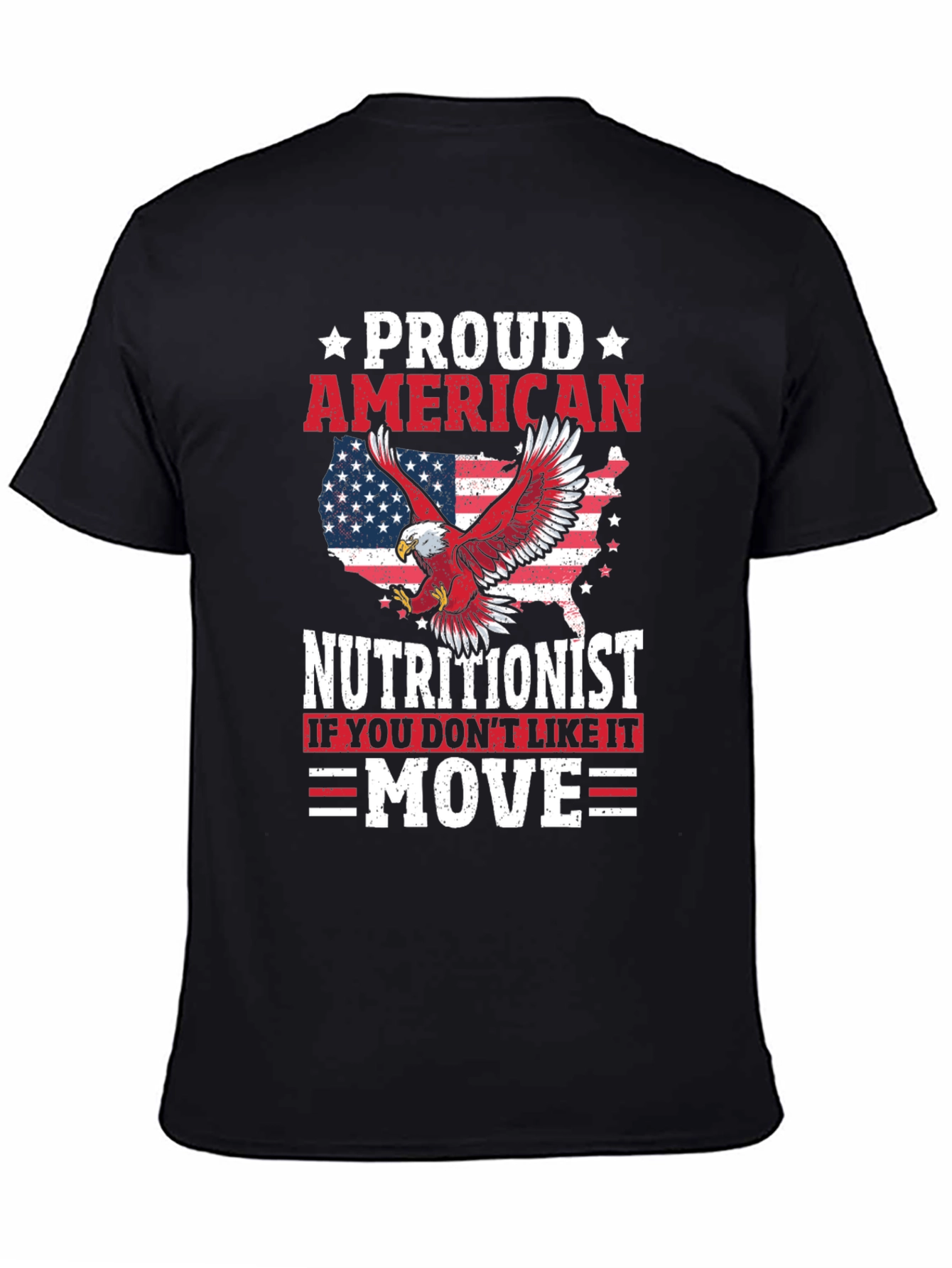 Proud American Nutritionist T-Shirt