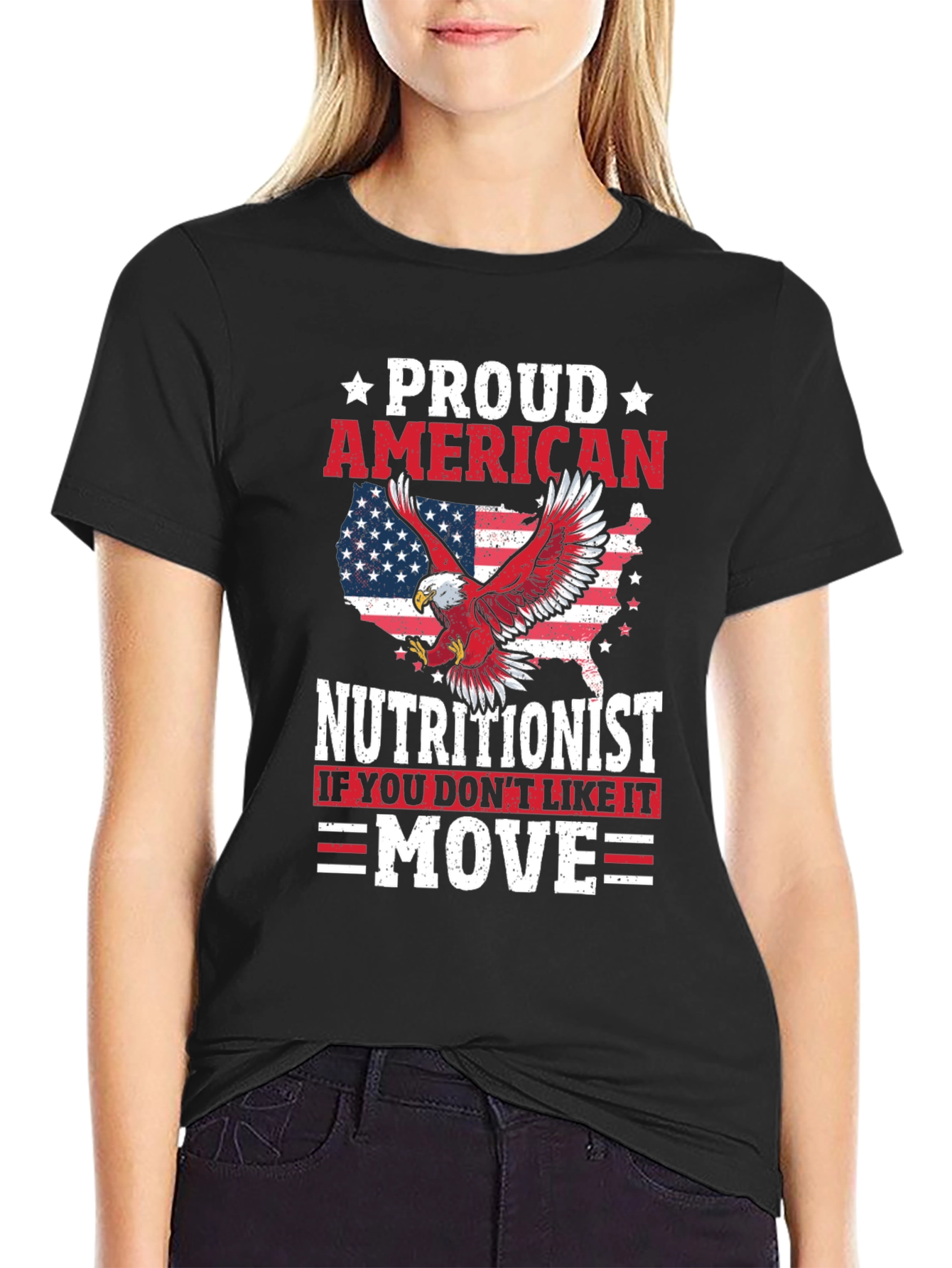 Proud American Nutritionist T-Shirt