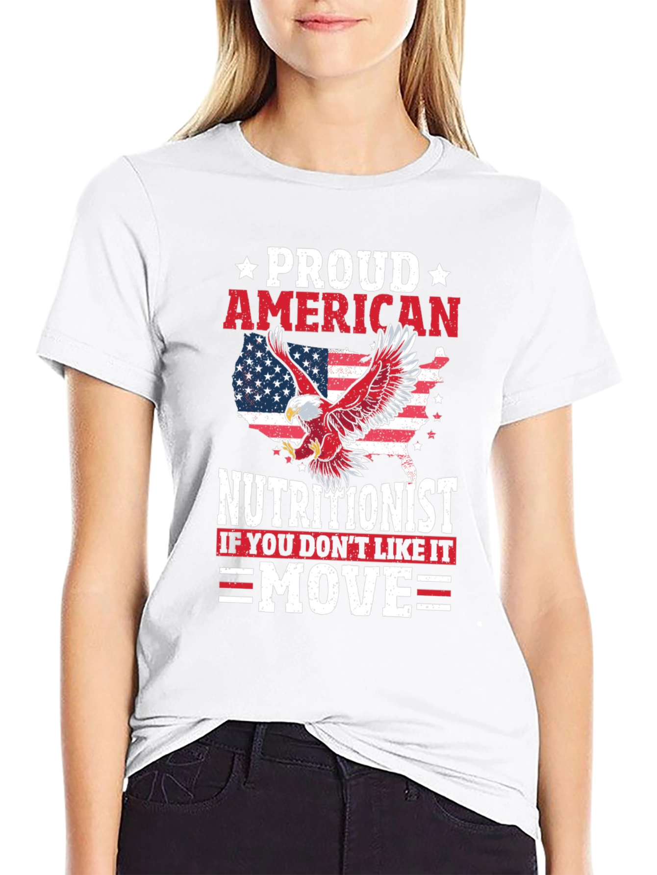 Proud American Nutritionist T-Shirt