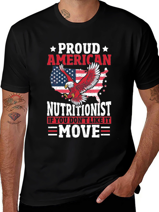 Proud American Nutritionist T-Shirt