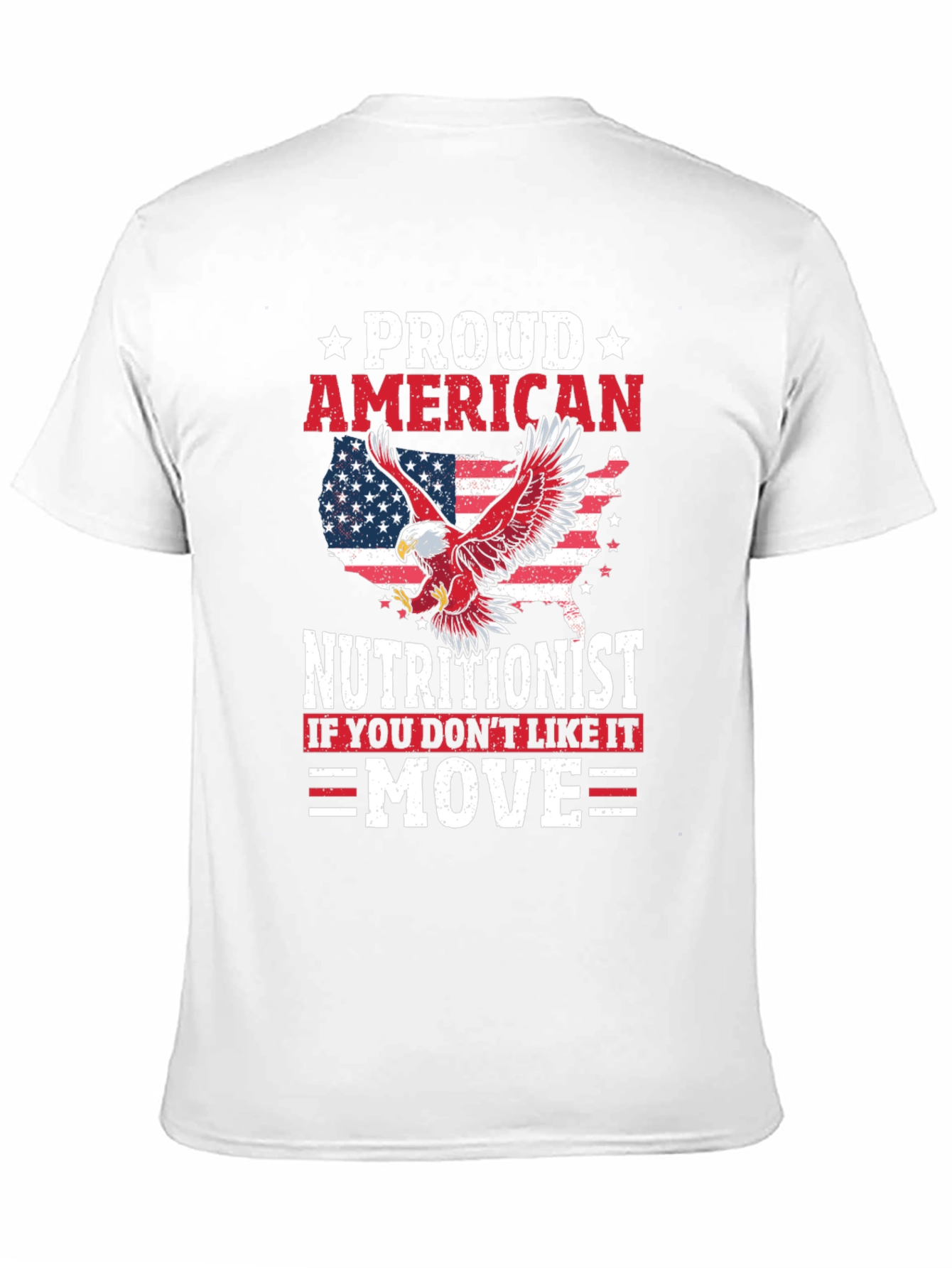 Proud American Nutritionist T-Shirt