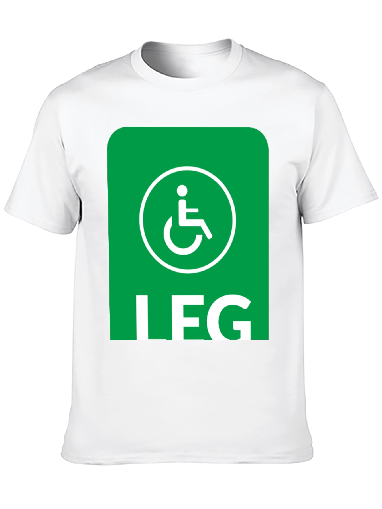 Funny Leg Day Handicap T-Shirt