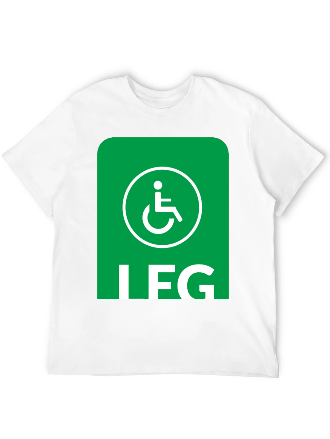 Funny Leg Day Handicap T-Shirt