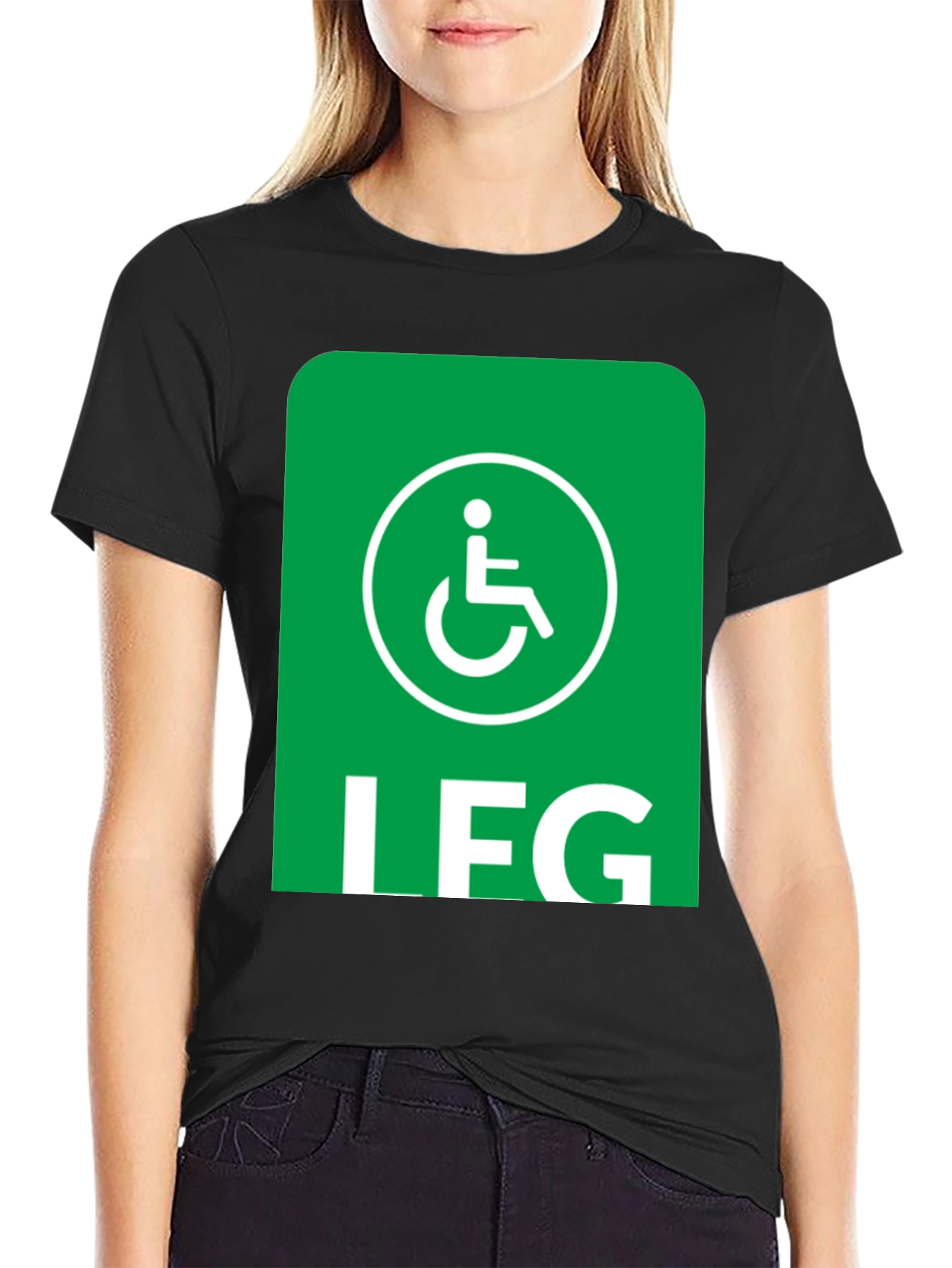 Funny Leg Day Handicap T-Shirt