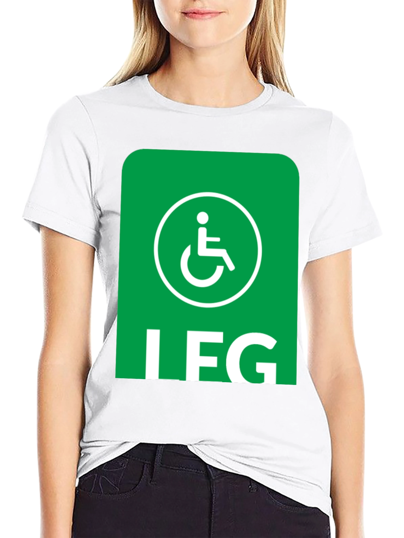 Funny Leg Day Handicap T-Shirt