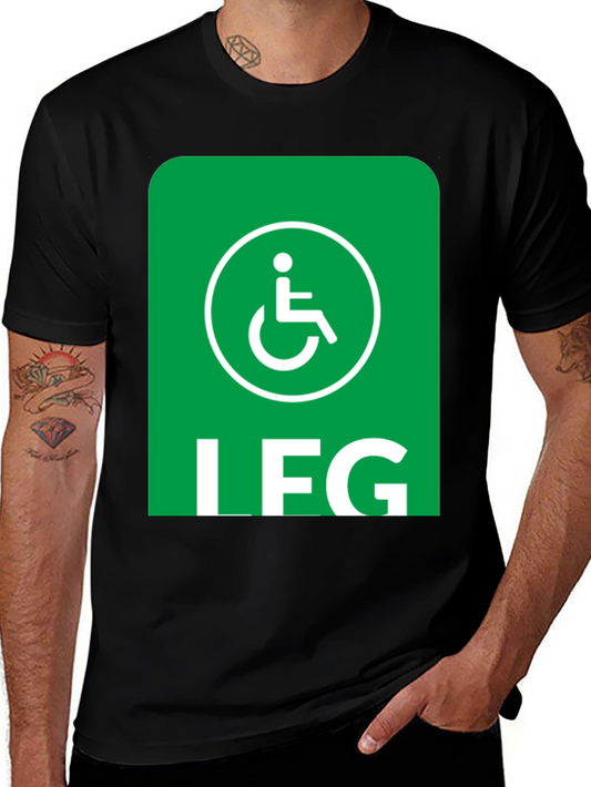 Funny Leg Day Handicap T-Shirt