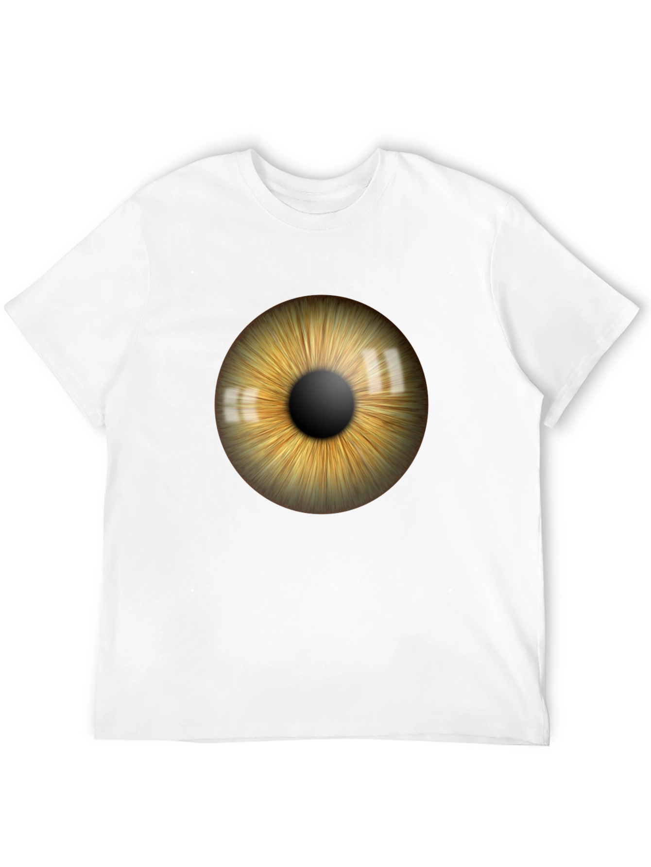 Eye Graphic Black T-Shirt - Unique Print Tee
