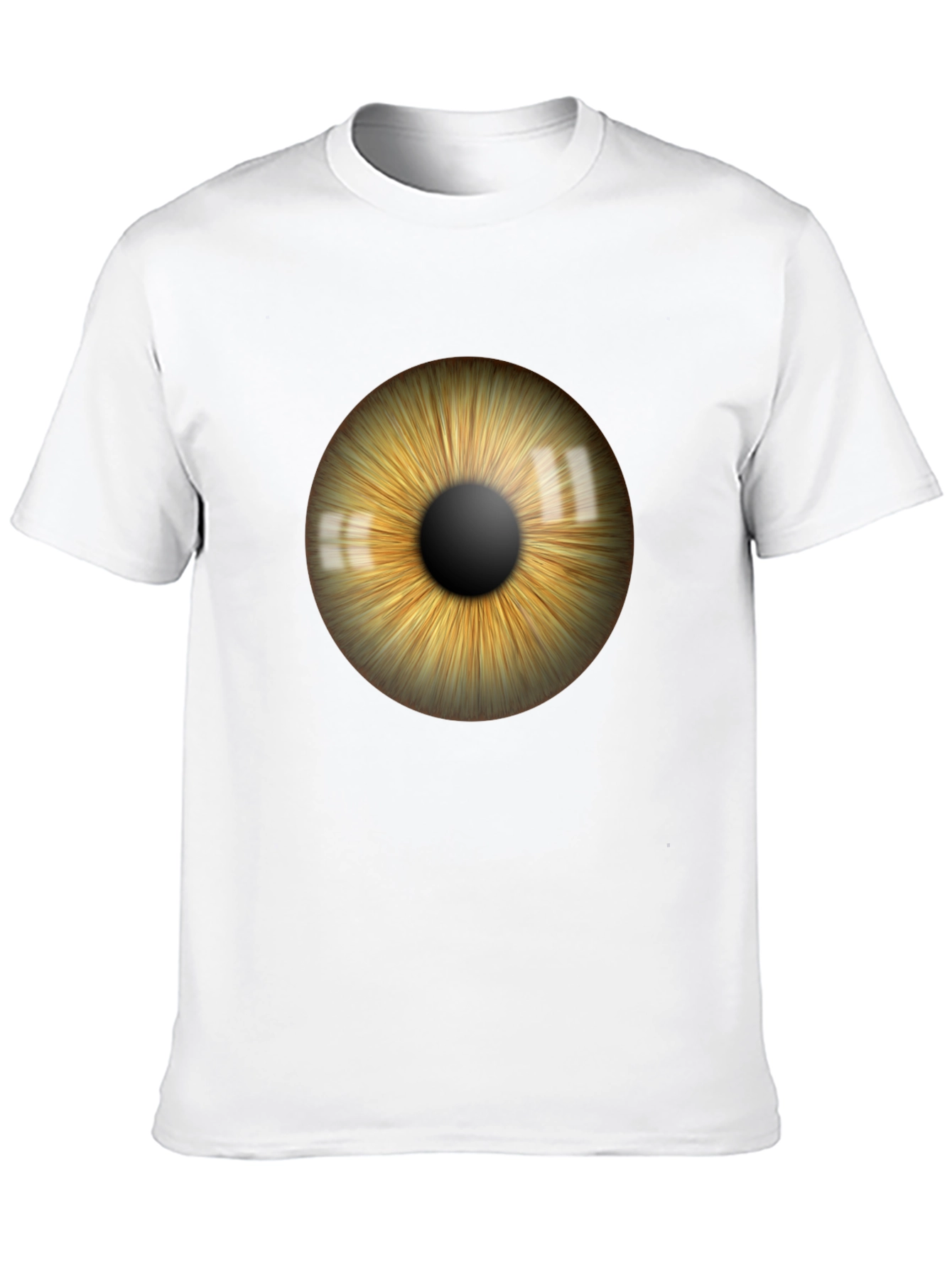 Eye Graphic Black T-Shirt - Unique Print Tee