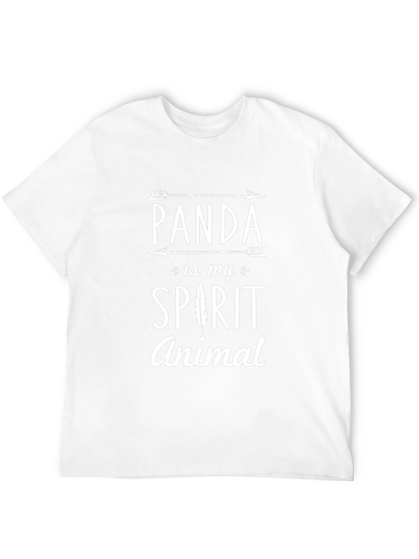 Panda Spirit Animal Graphic T-Shirt