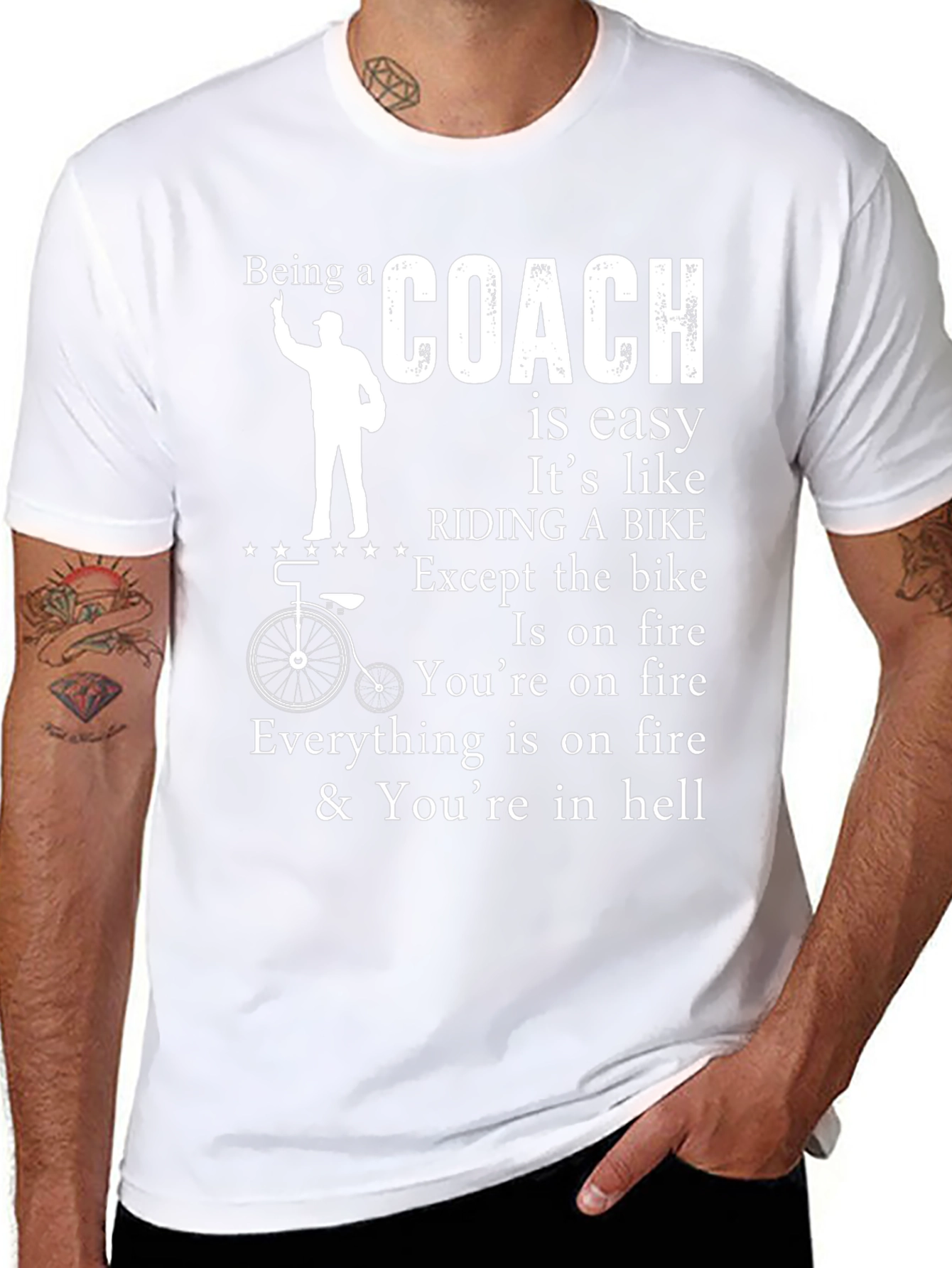 Coach Hellfire Bike T-Shirt