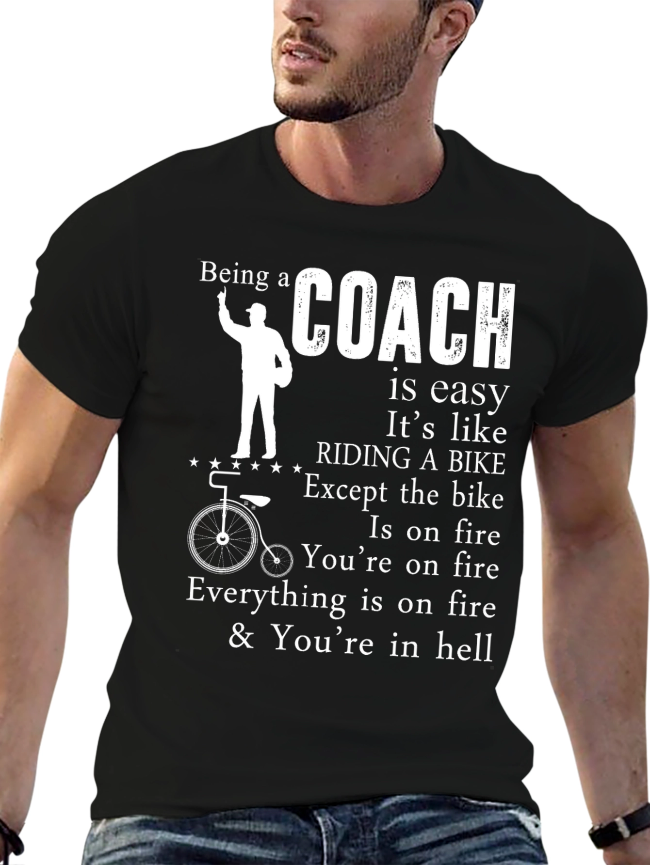 Coach Hellfire Bike T-Shirt