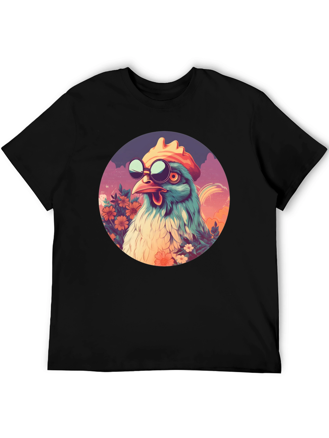 Cool Chicken Graphic T-Shirt