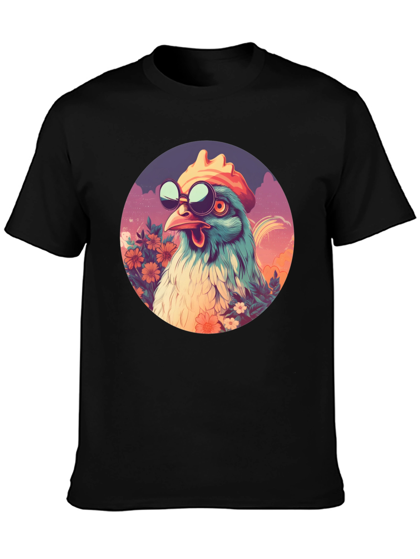 Cool Chicken Graphic T-Shirt