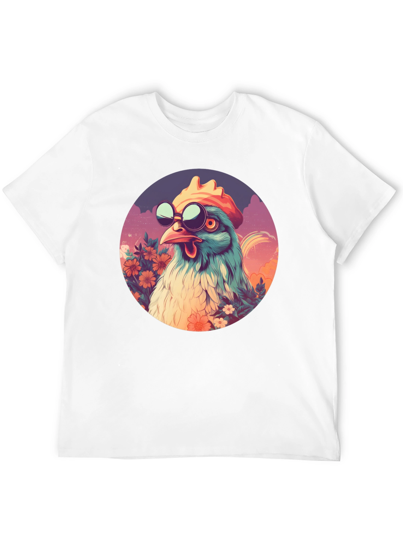 Cool Chicken Graphic T-Shirt