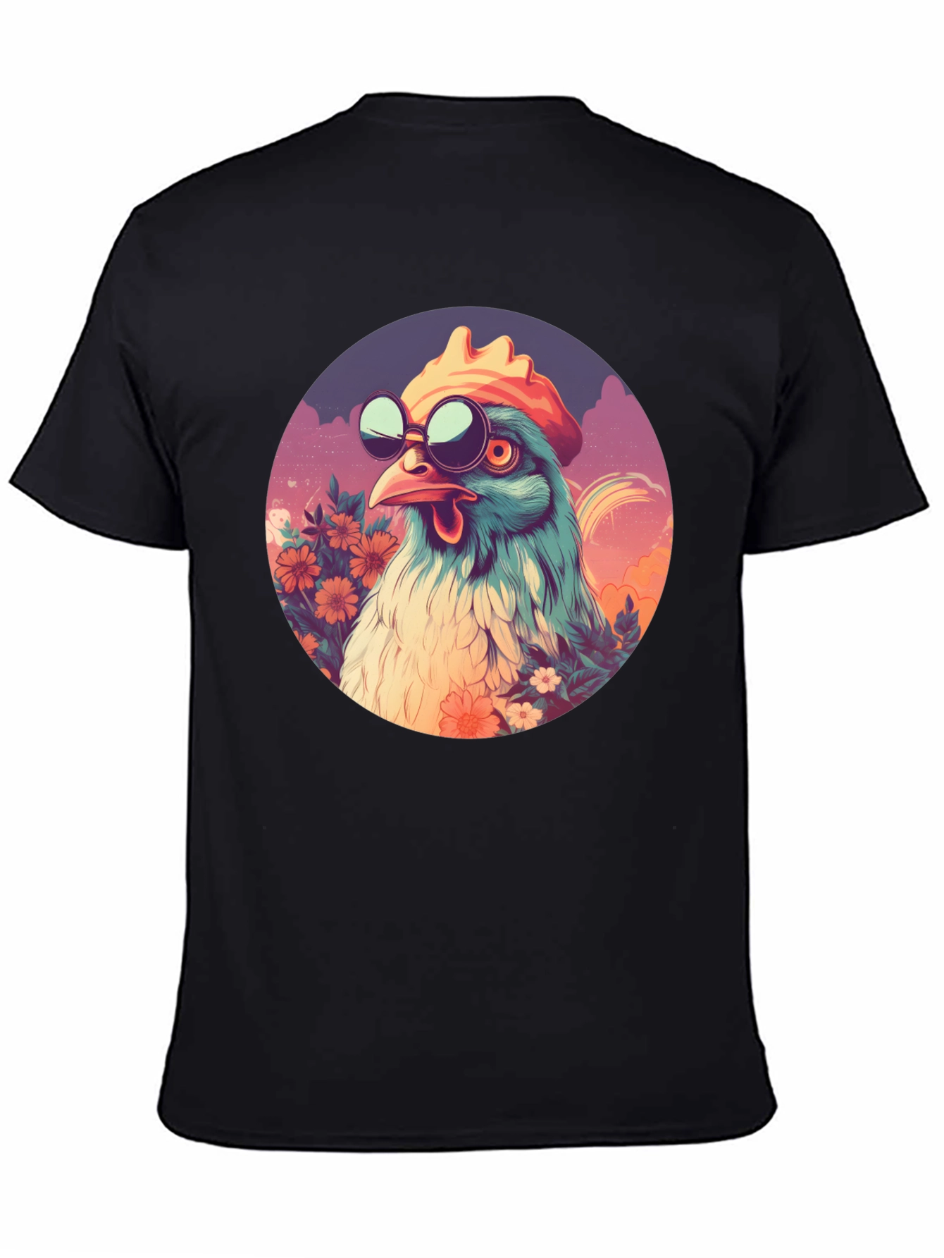 Cool Chicken Graphic T-Shirt