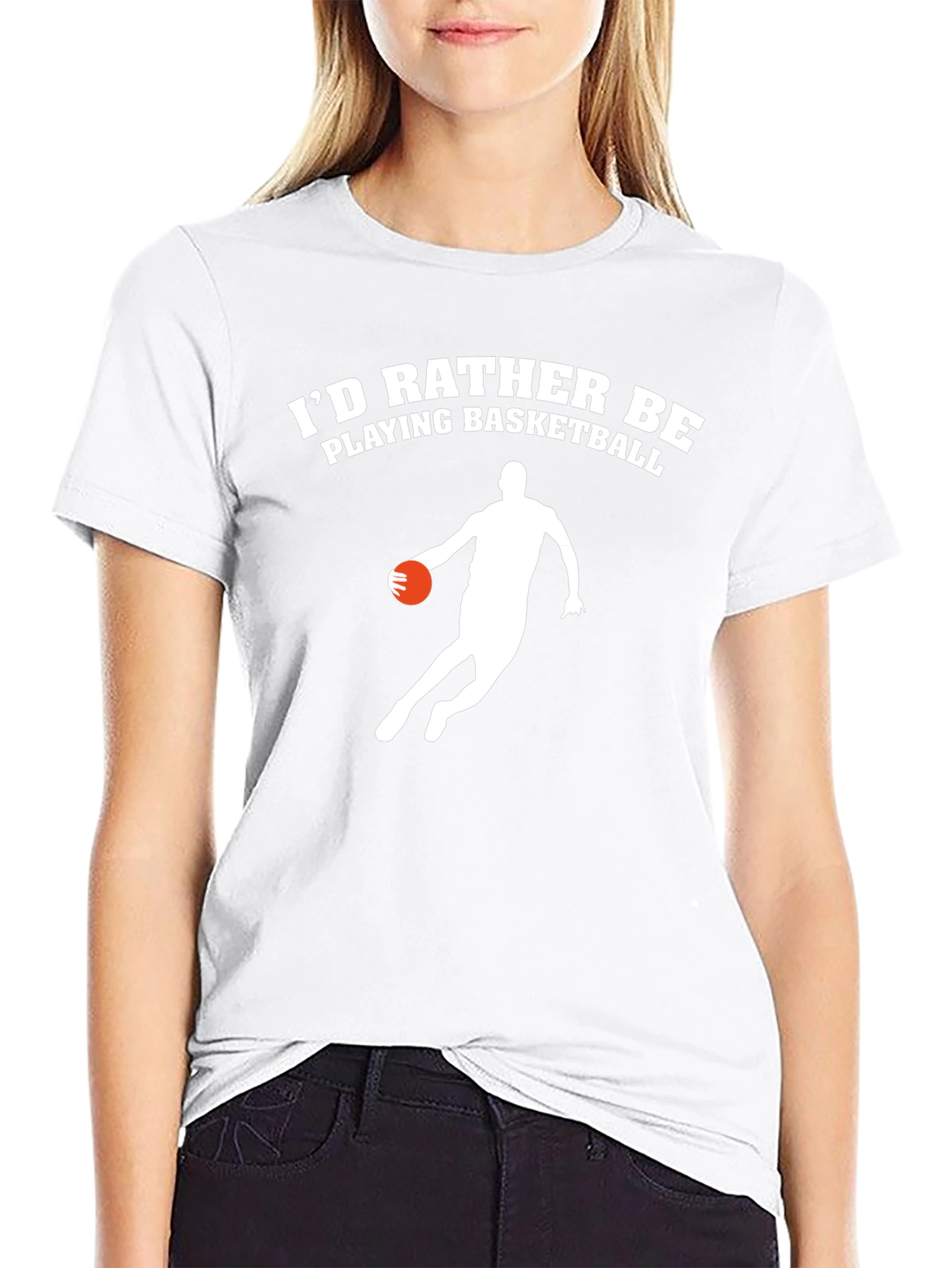 Basketball T-Shirt: Id Rather Be Playing